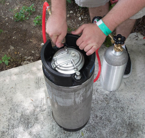 Kegged cocktail 