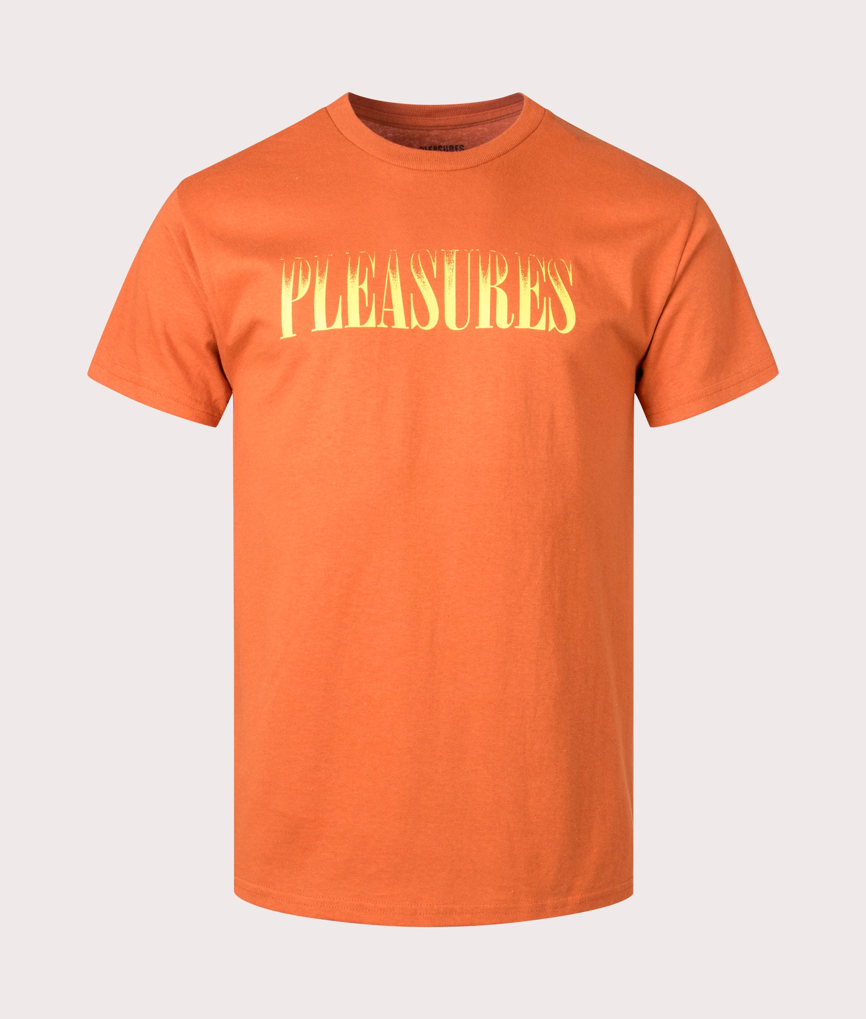 Pleasures Mens Crumble T-Shirt - Colour: Texas Orange - Size: XL