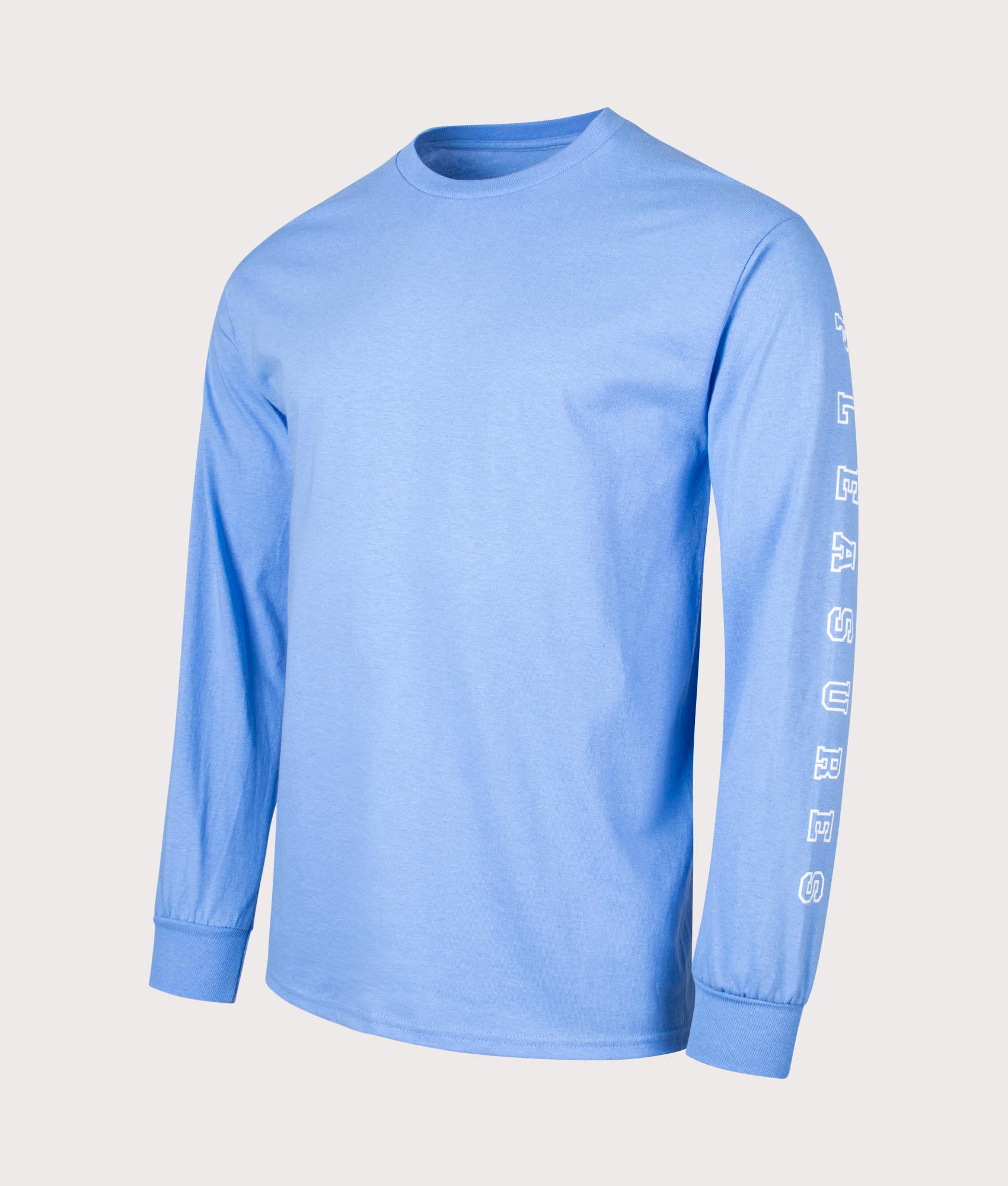 Pleasures Mens Long Sleeve Sign T-Shirt - Colour: Carolina Blue - Size: Small