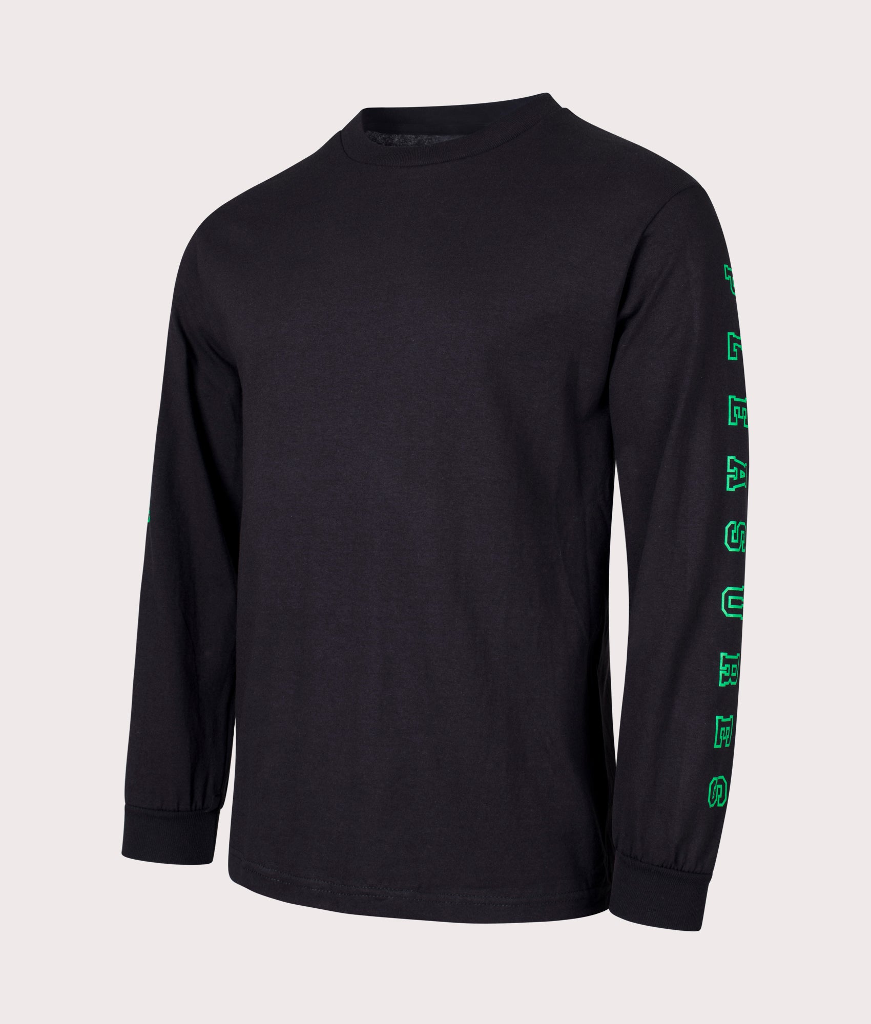 Pleasures Mens Long Sleeve Sign T-Shirt - Colour: Black - Size: Small