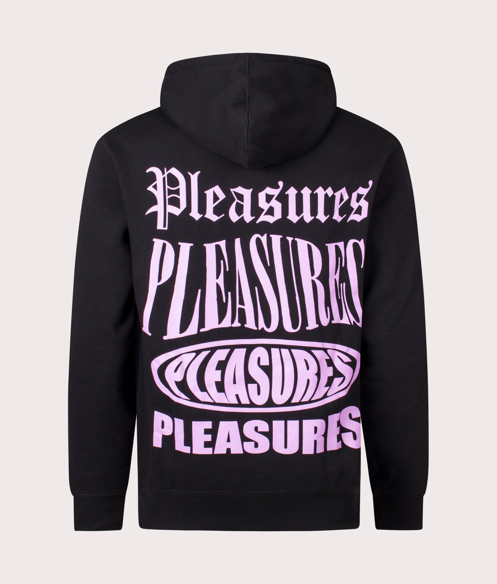 Pleasures Mens Stack Hoodie - Colour: Black - Size: Medium