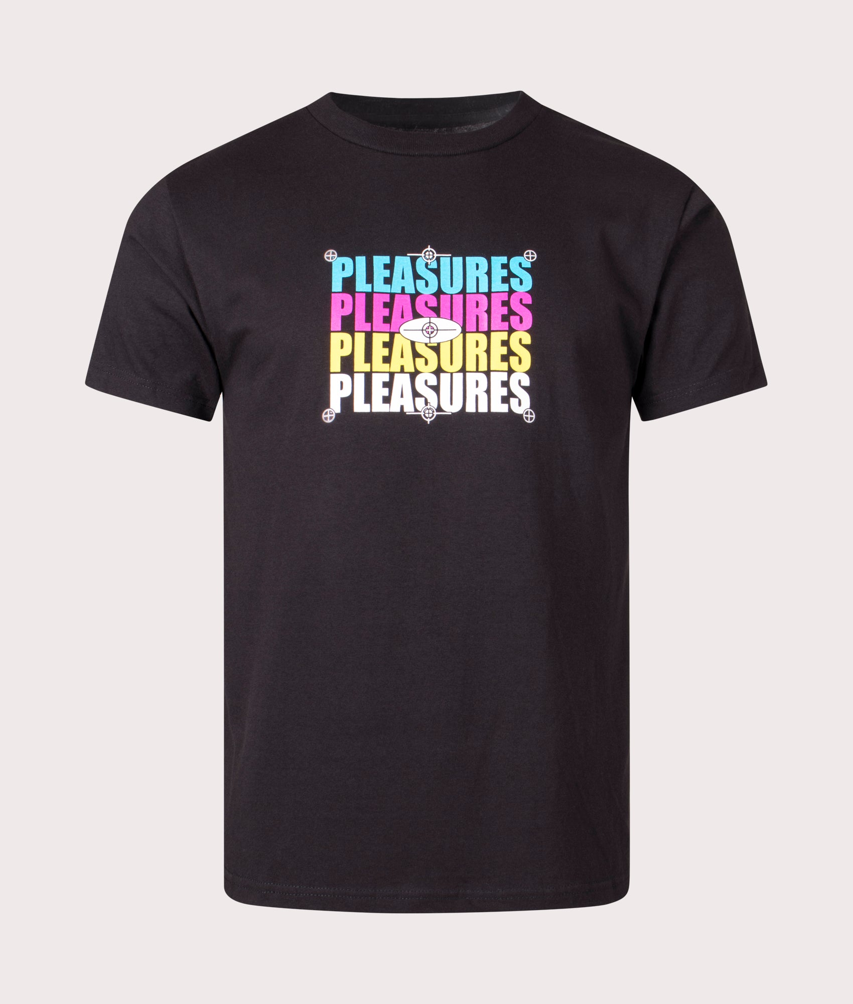 Pleasures Mens Cmyk T-Shirt - Colour: Black - Size: Large