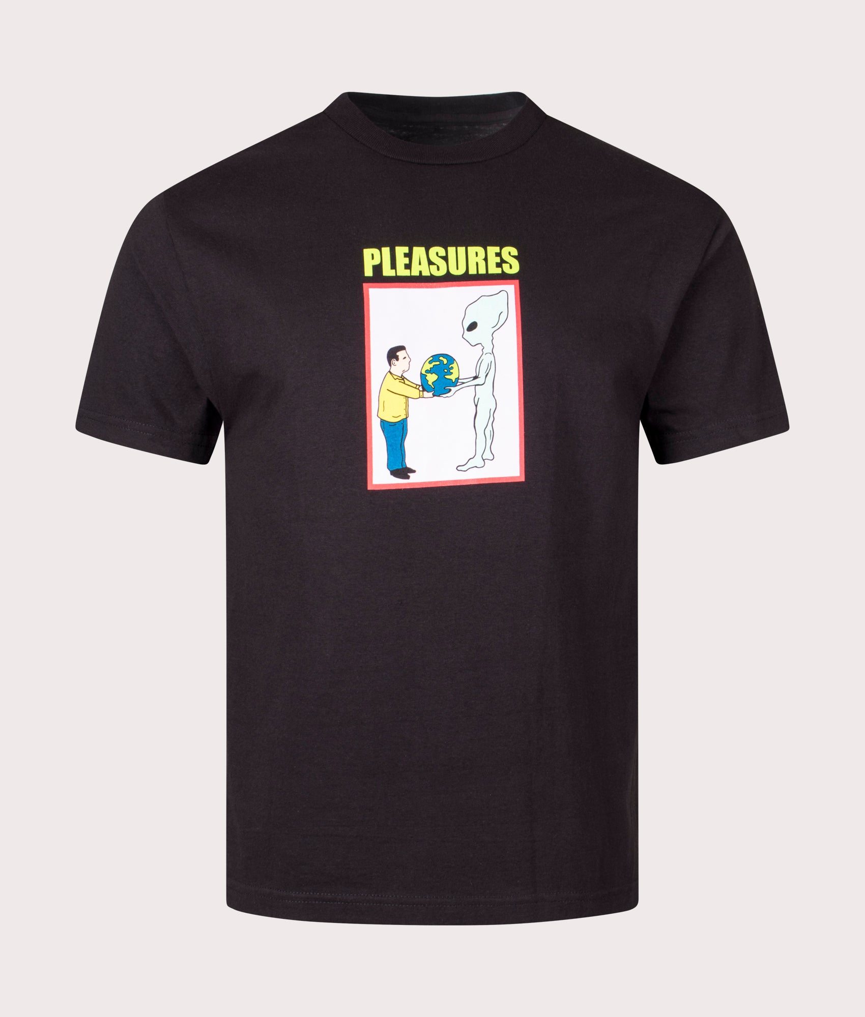 Pleasures Mens Gift T-Shirt - Colour: Black - Size: Small