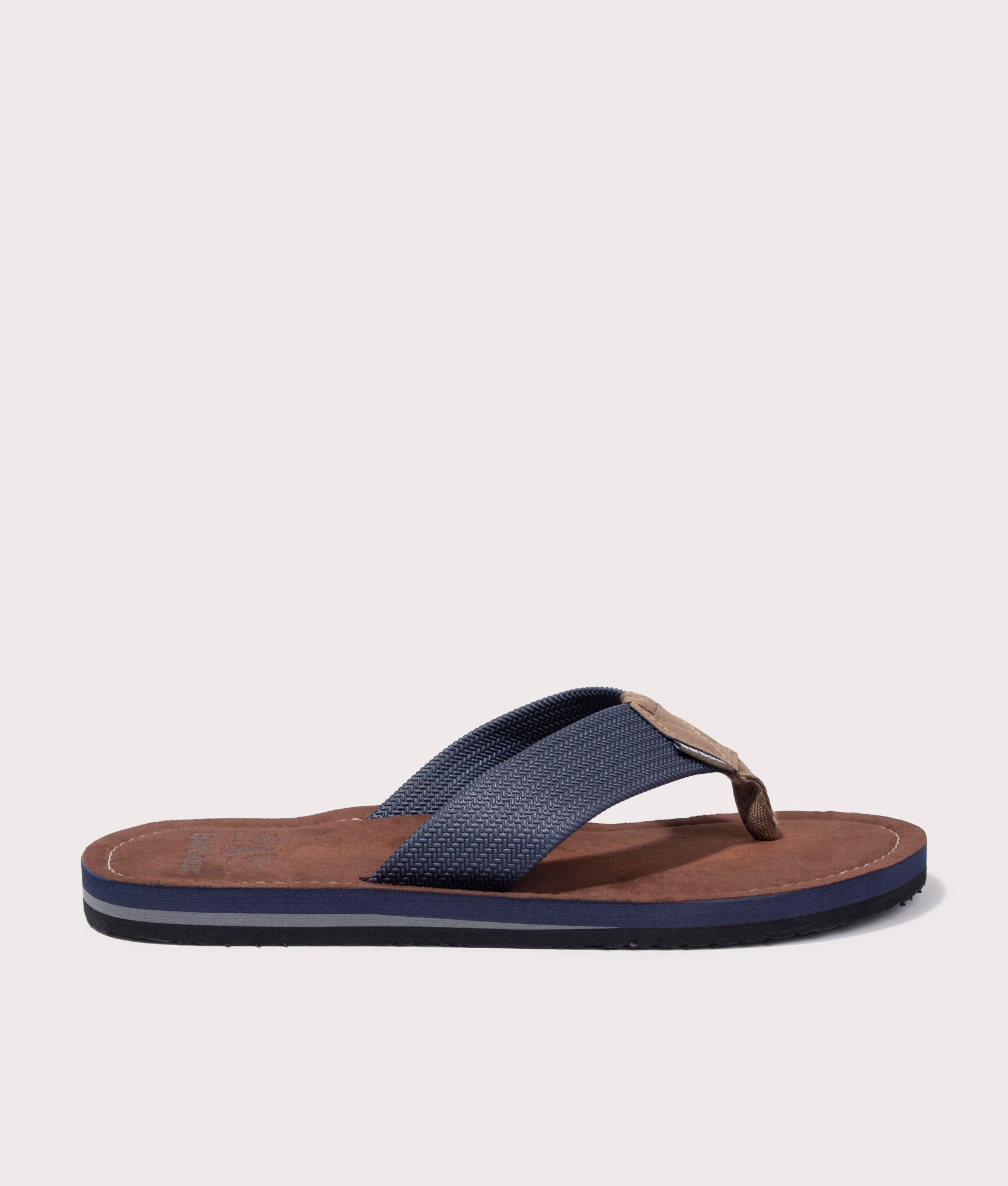 Barbour Lifestyle Mens Toeman Beach Sandals - Colour: NY98 Navy - Size: 8