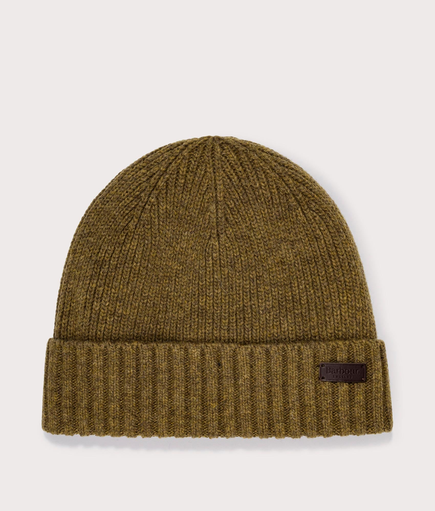 Barbour Lifestyle Mens Carlton Beanie - Colour: SN51 Sandstone - Size: One Size