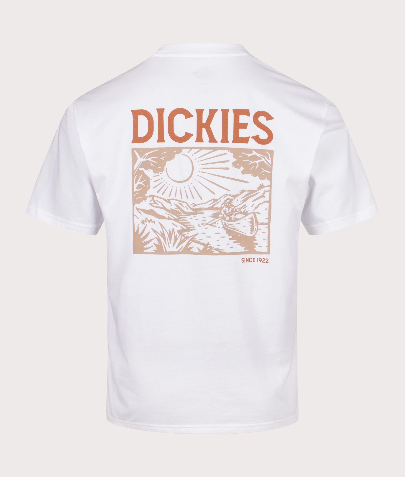 Dickies Mens Patrick Springs T-Shirt - Colour: WHX1 White - Size: Medium
