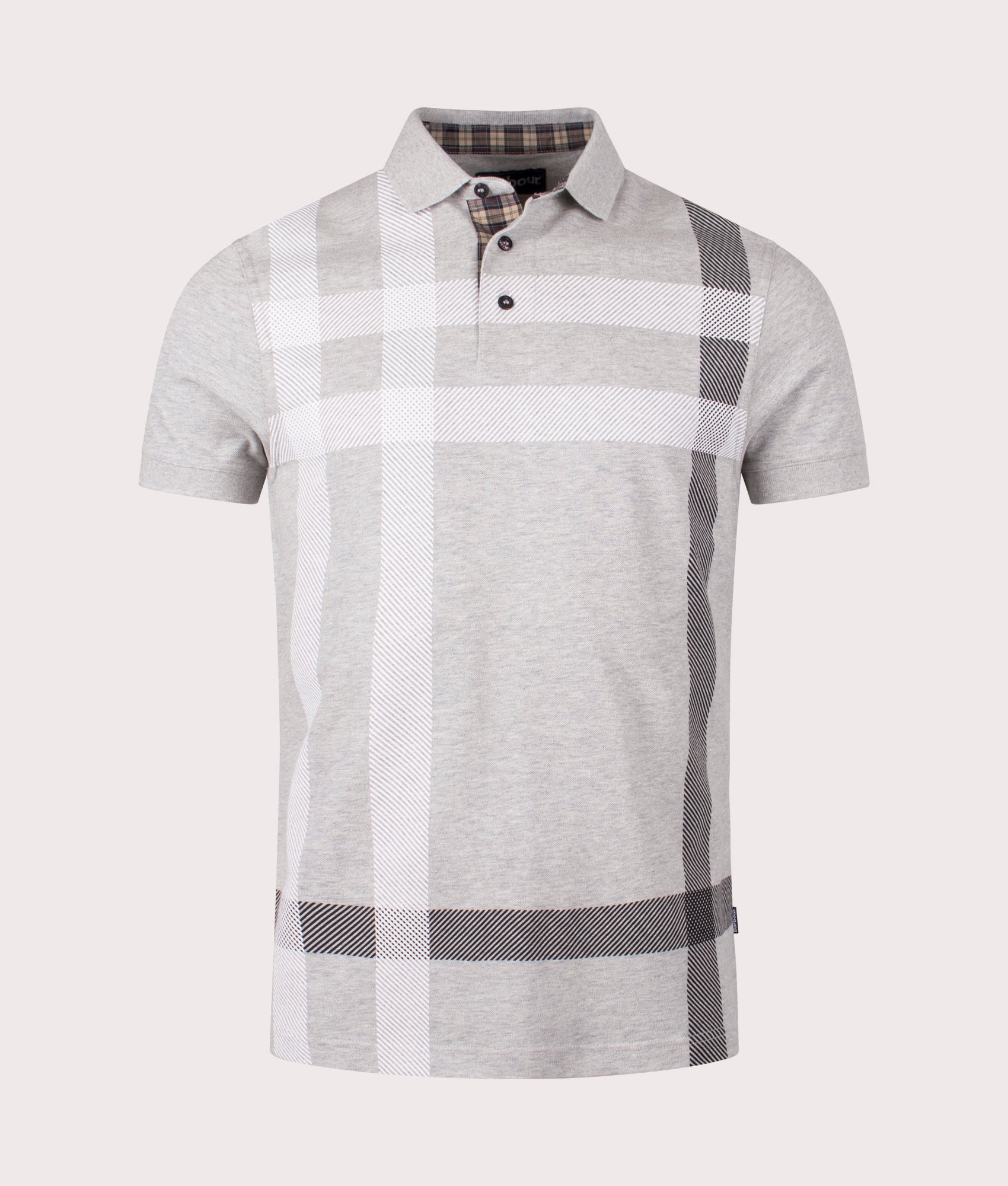 Barbour Lifestyle Mens Blaine Polo Shirt - Colour: GY52 Grey Marl - Size: Large