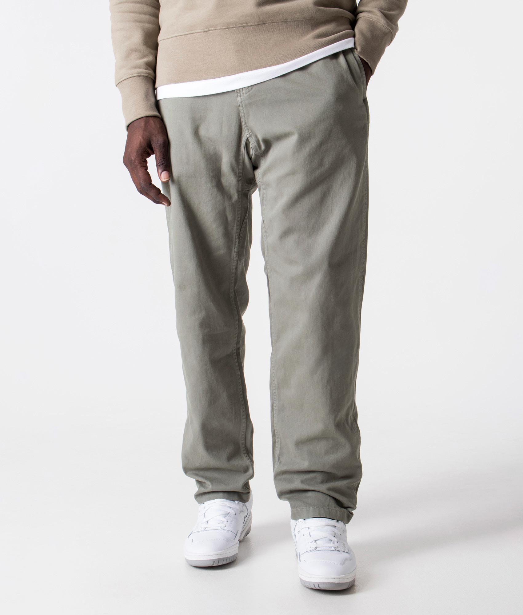 Gramicci Mens Relaxed Fit Gramicci Pants - Colour: Dusty Khaki - Size: XL