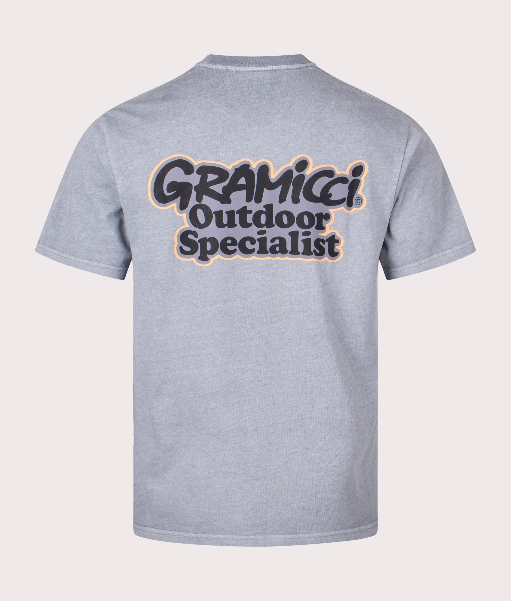 Gramicci Mens Outdoor Specialist T-Shirt - Colour: Slate Pigment - Size: XL