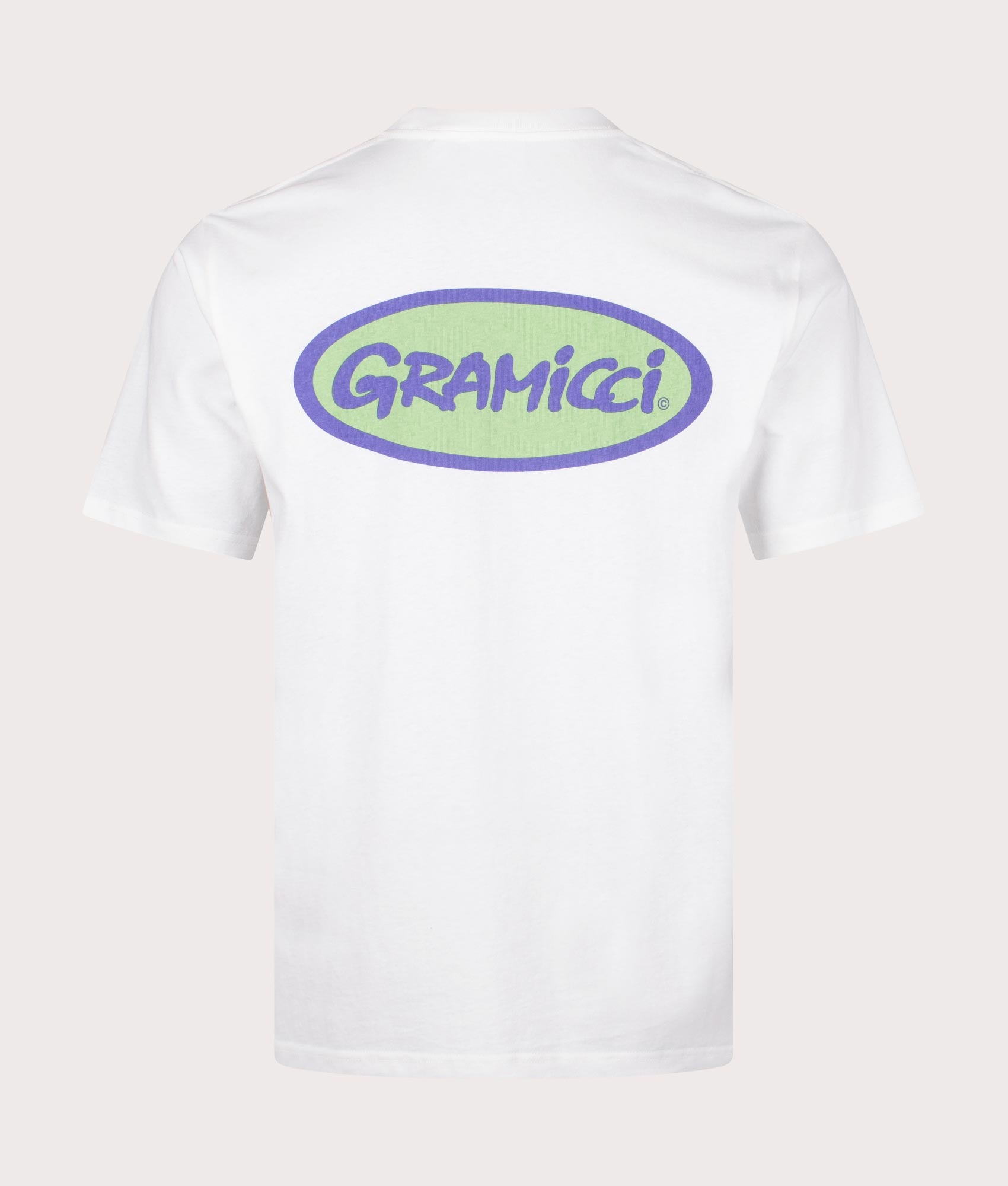 Gramicci Mens Oval T-Shirt - Colour: White - Size: XL