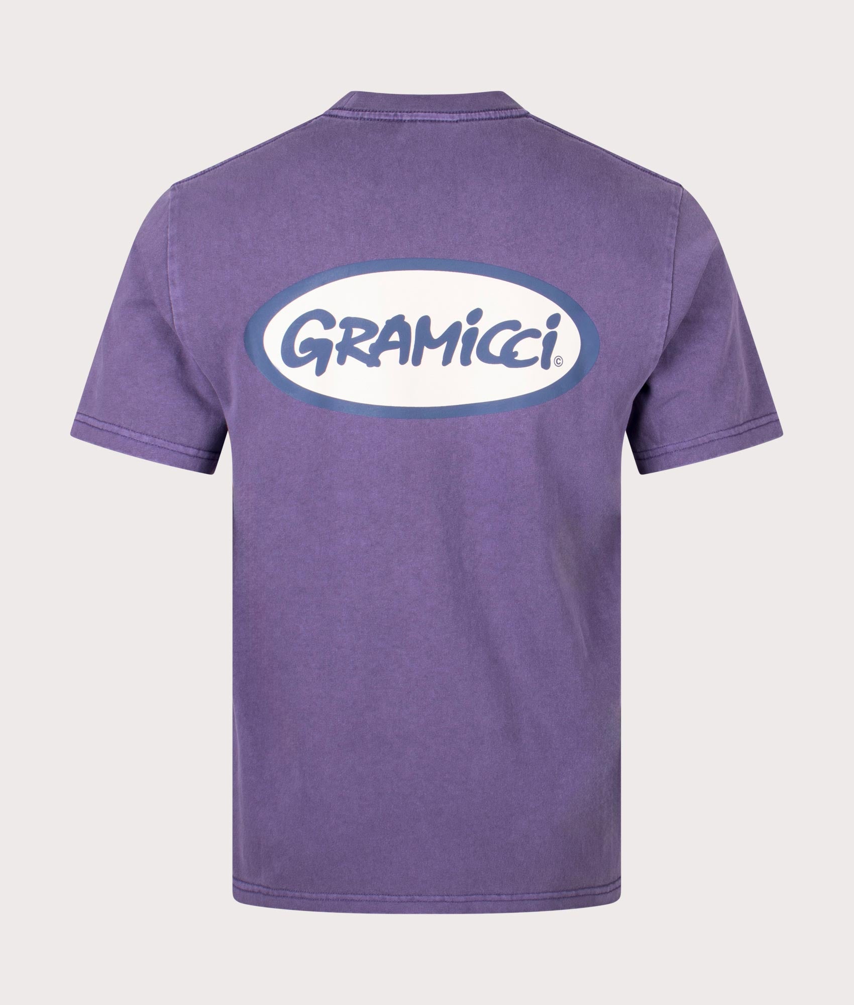 Gramicci Mens Oval T-Shirt - Colour: Purple Pigment - Size: XL