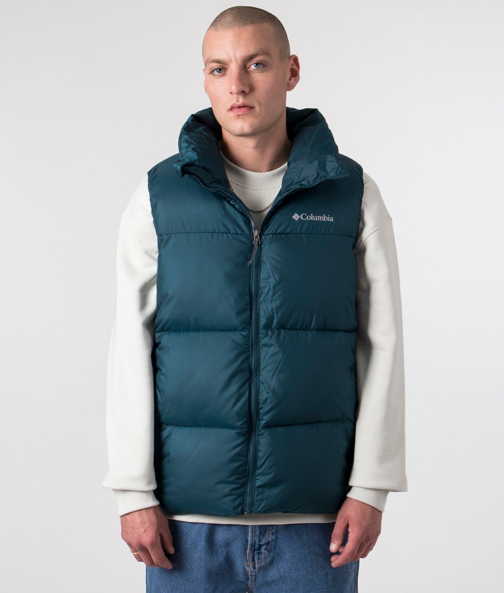 Columbia Mens Puffect II Vest - Colour: 414 Night Wave - Size: Large