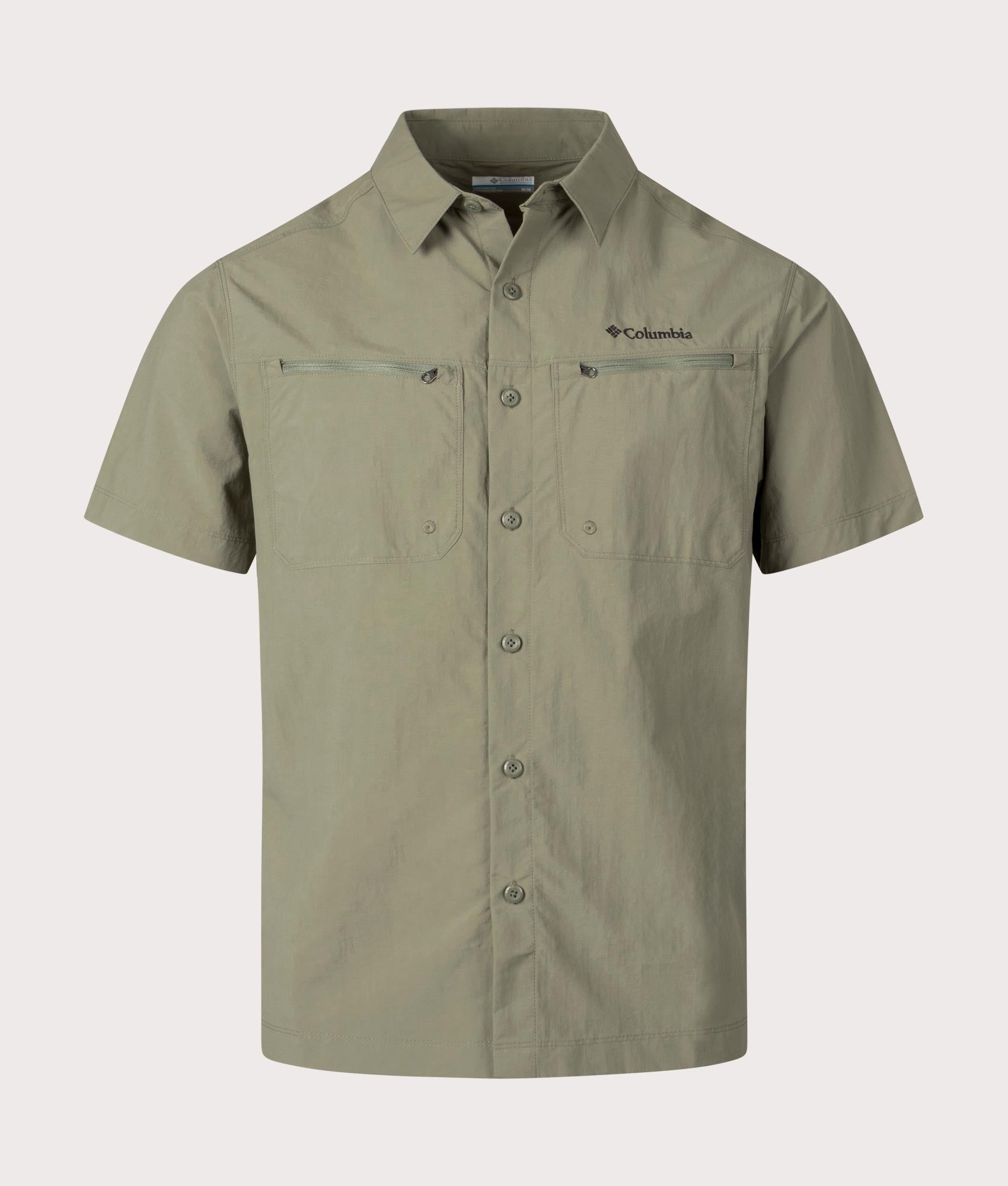 Columbia Mens Mountaindale Outdoor Short Sleeve Shirt - Colour: 397 Stone Green - Size: Large