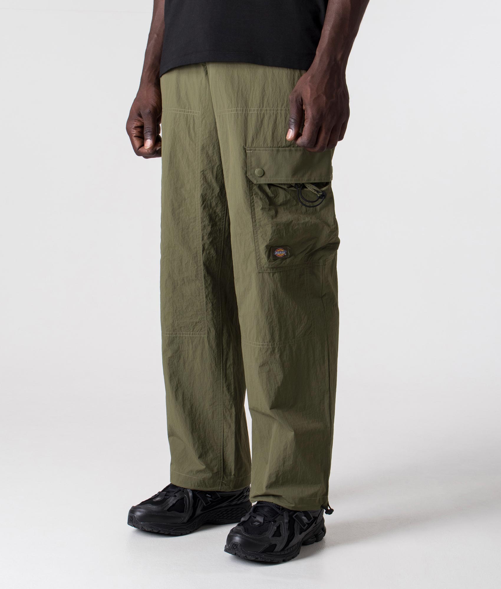 Dickies Mens Relaxed Fit Jackson Cargo Pants - Colour: MGR1 Military Gr - Size: Large