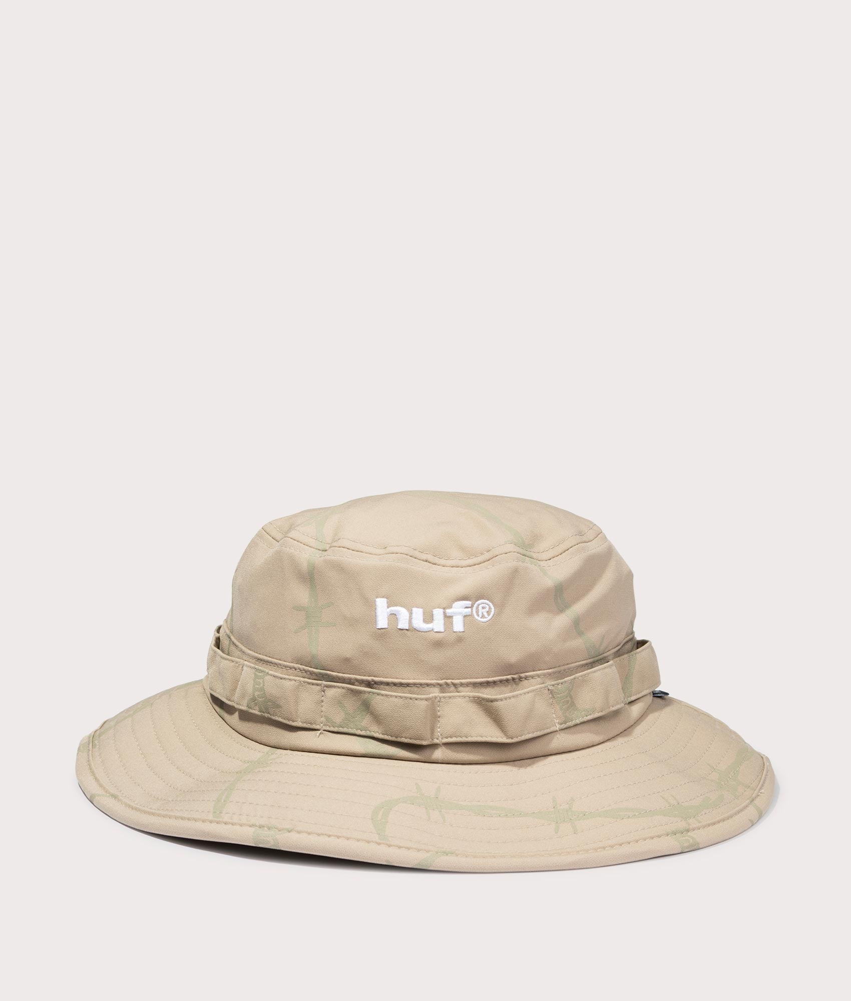 HUF Mens Reservoir Boonie Bucket Hat - Colour: Biscuit - Size: L/XL