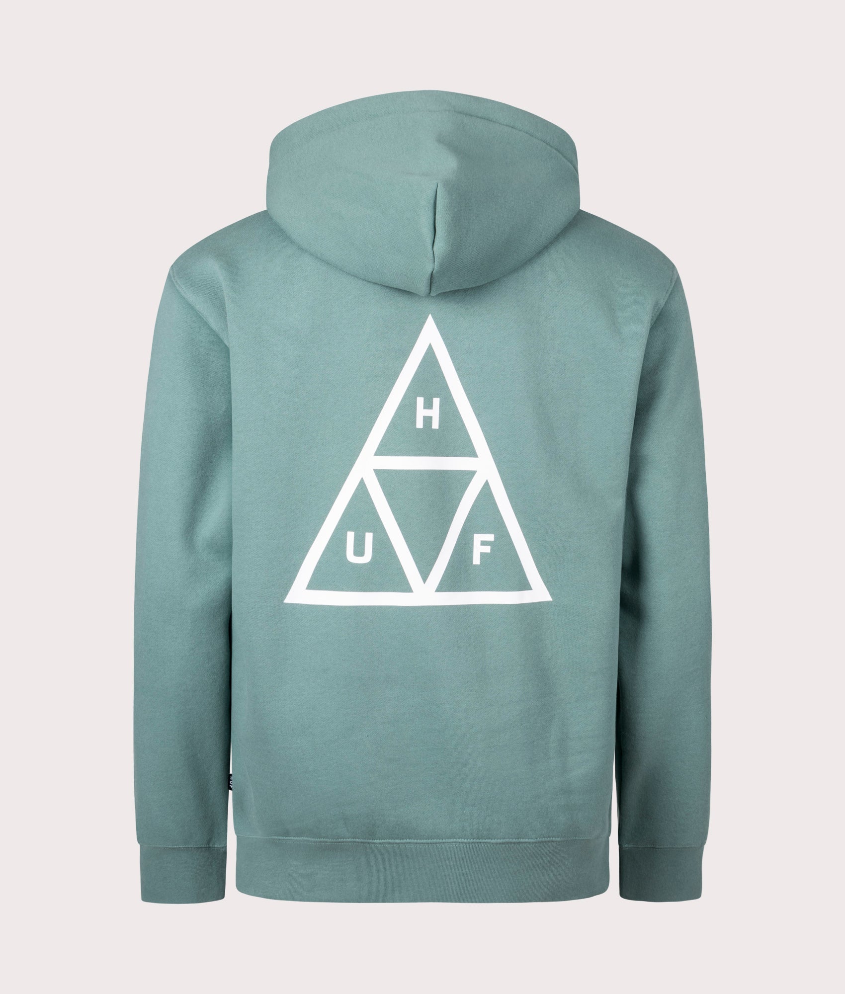 HUF Mens Set Triple Triangle Hoodie - Colour: Sage - Size: Large