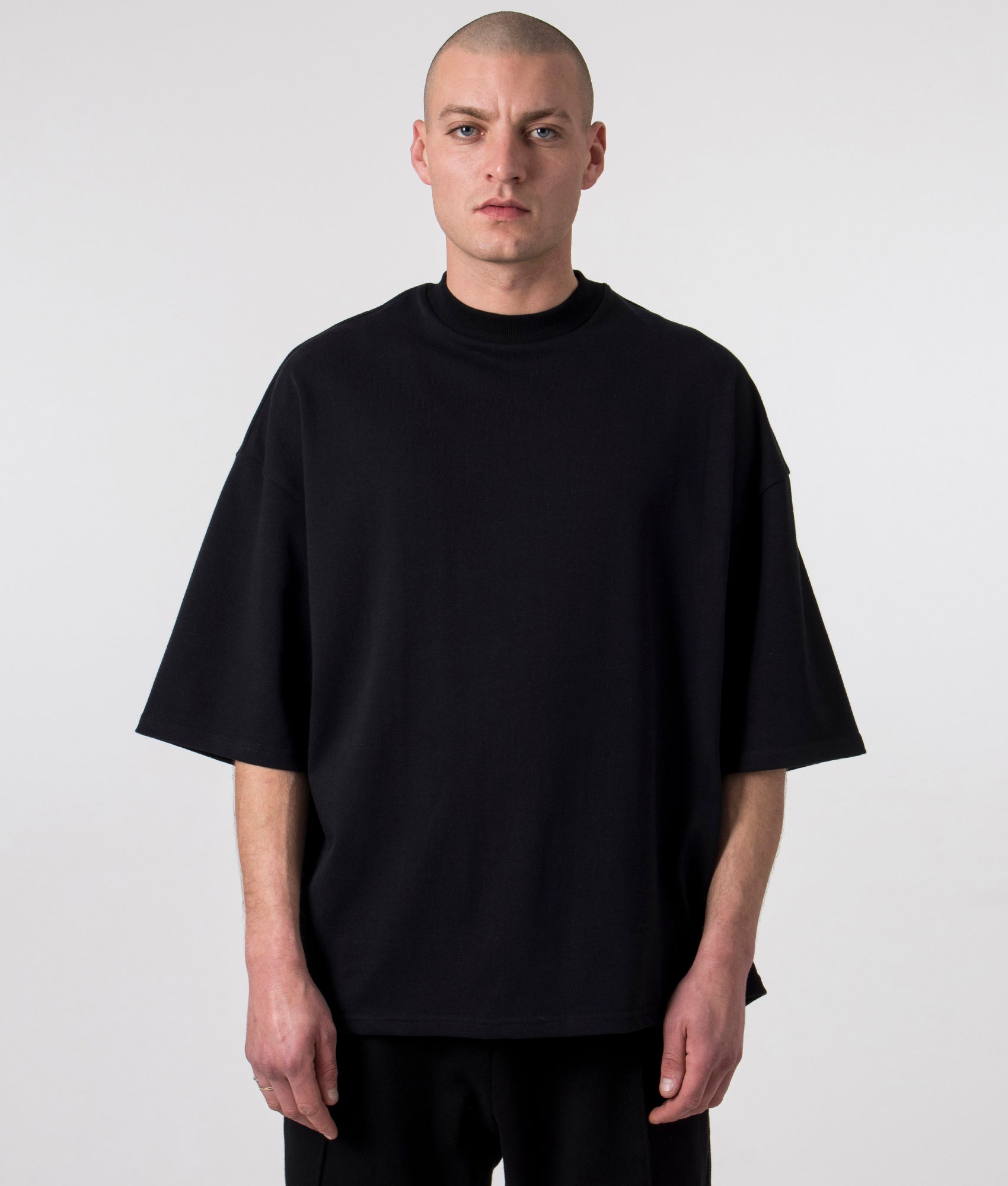 FLORENCE BLACK Mens Oversized Heavy T-Shirt V3 - Colour: Black - Size: XL