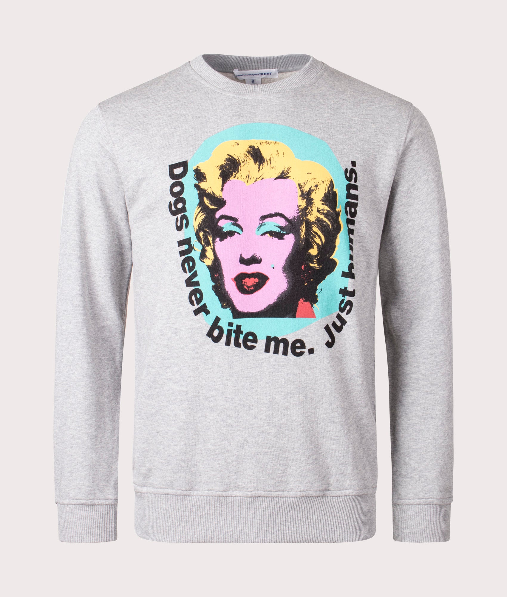 COMME des GARCONS SHIRT Mens Marilyn Sweatshirt - Colour: 1 Top Grey - Size: Large