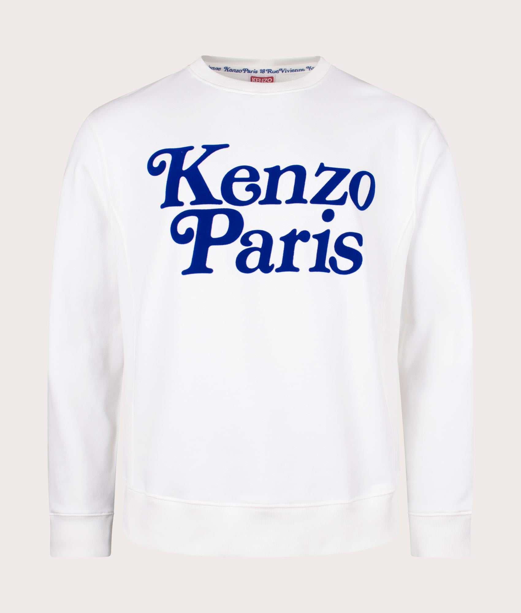 KENZO Mens KENZO by Verdy Classic Sweatshirt - Colour: 02 Off White - Size: Large