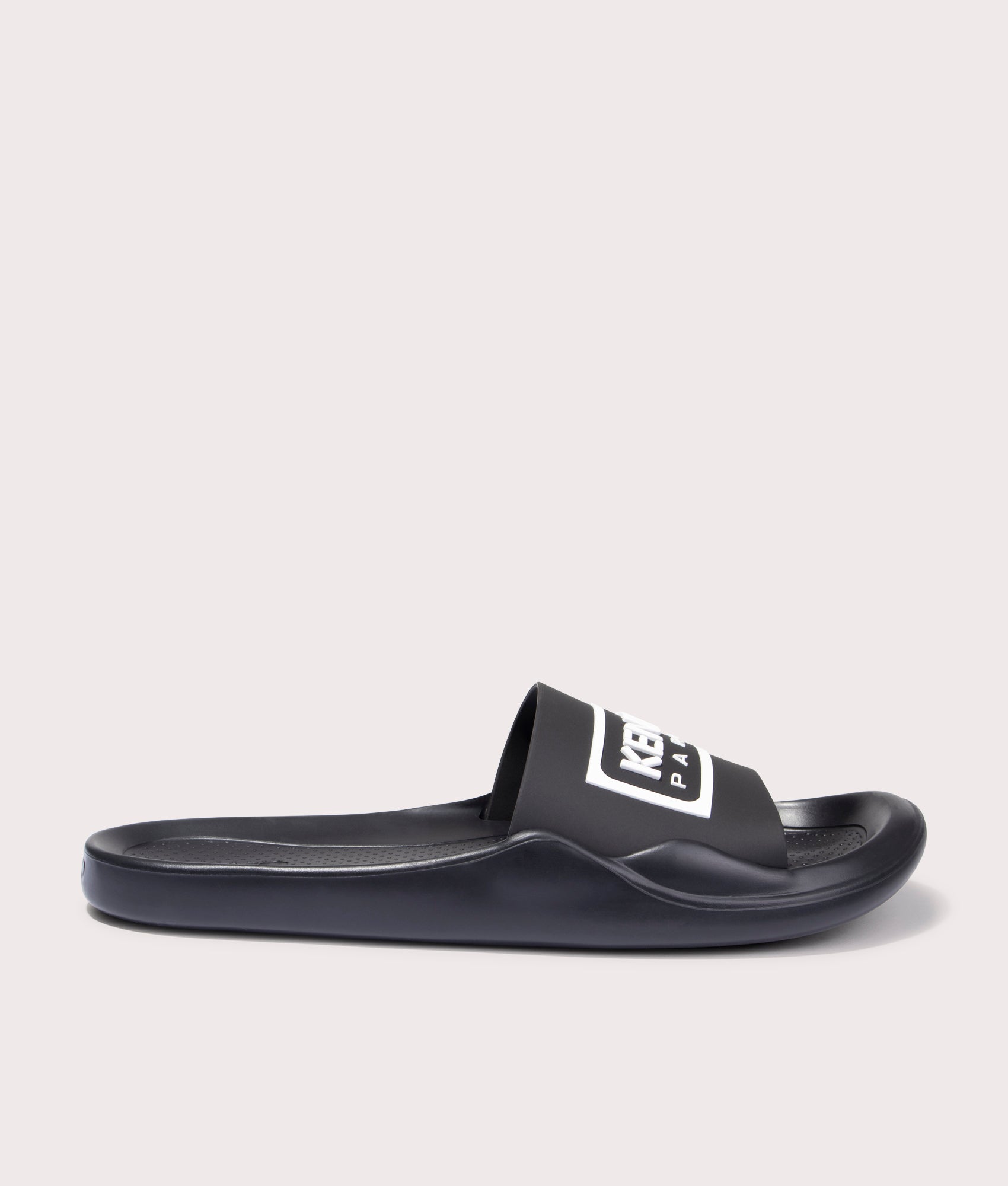 KENZO Mens Pool Mules - Colour: 99 Black - Size: 9