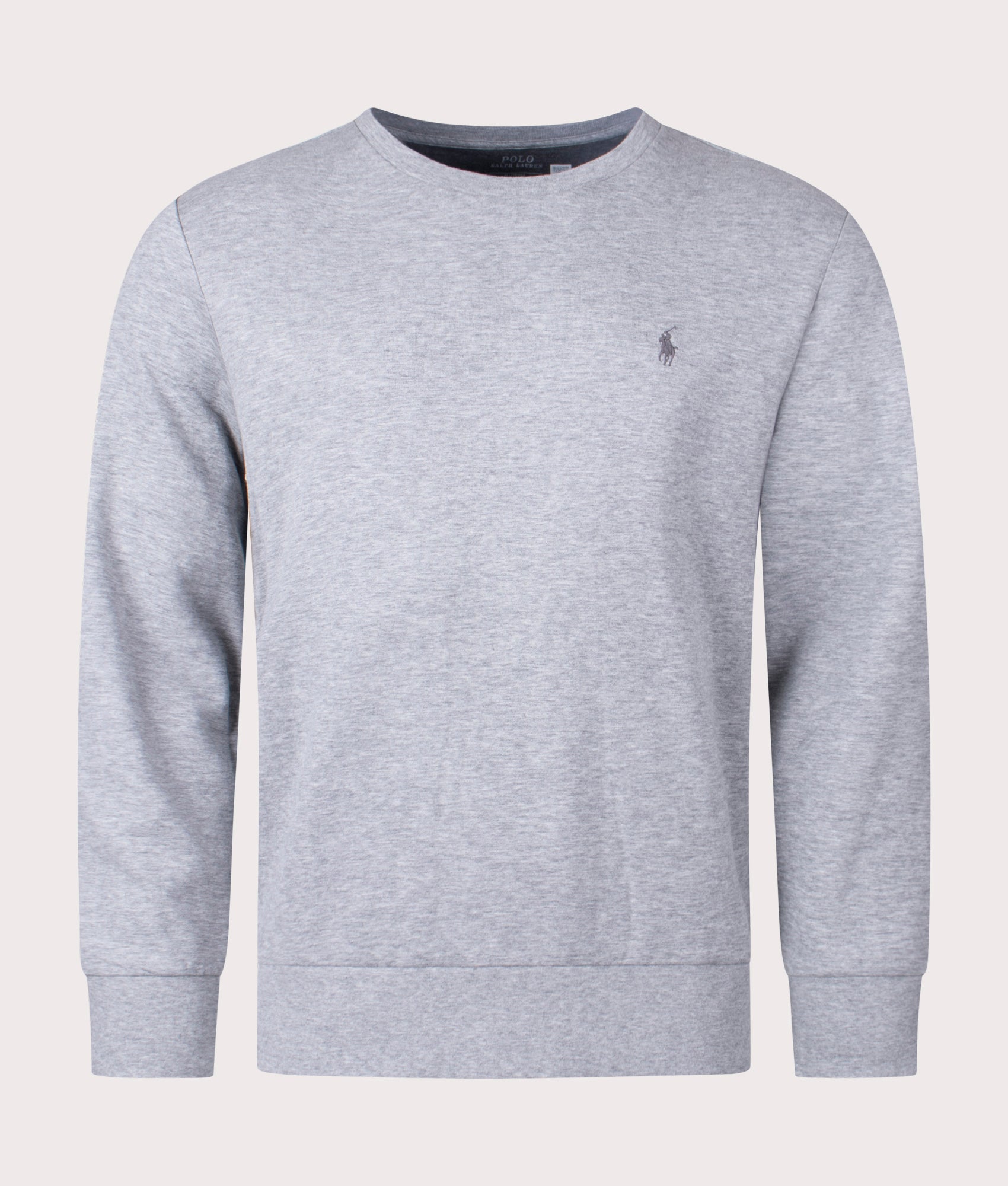 Polo Ralph Lauren Mens Luxury Jersey Crew Neck Sweatshirt - Colour: 014 Andover Heather - Size: Medi