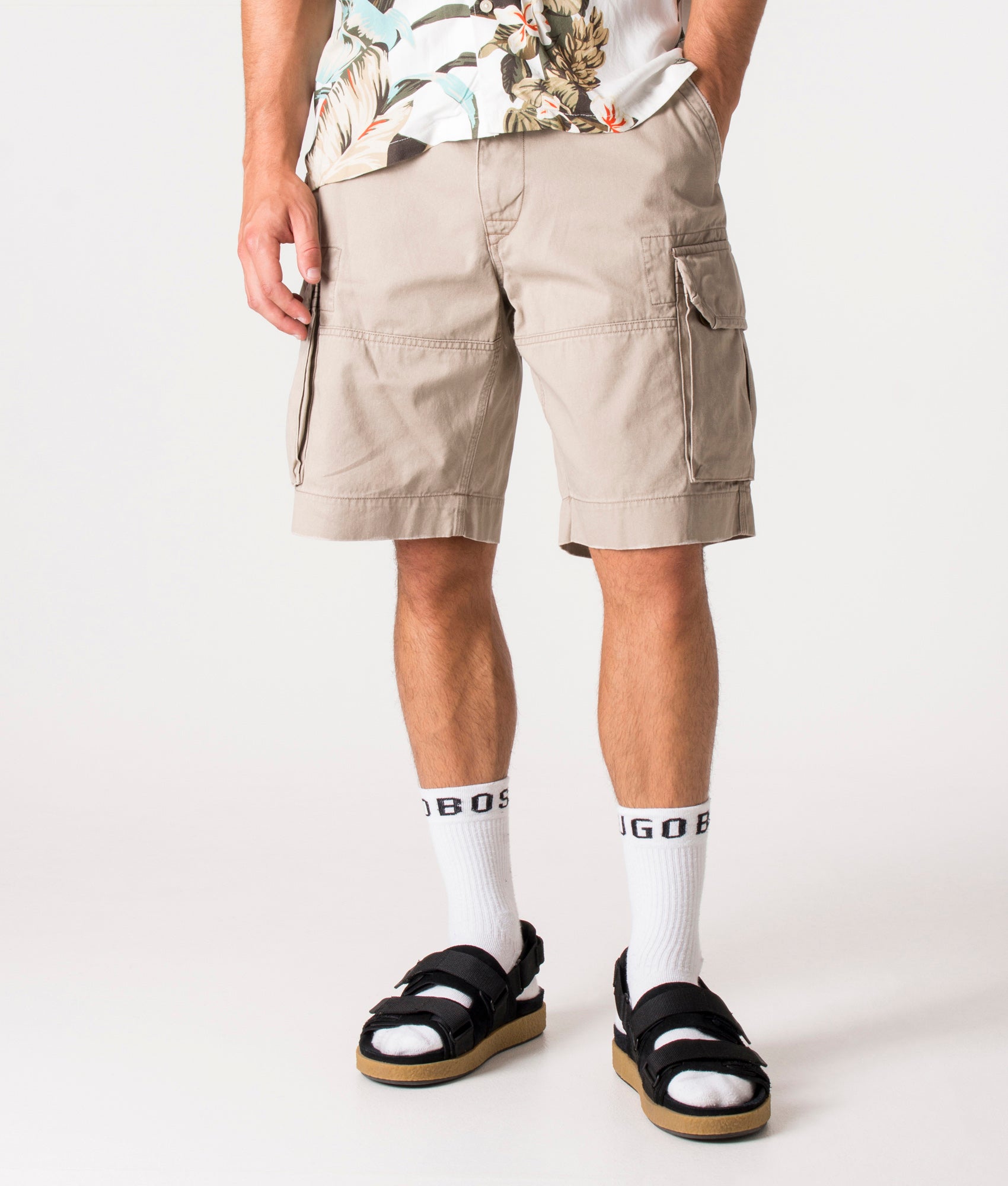 Polo Ralph Lauren Mens Regular Fit Gellar Cargo Shorts - Colour: 002 Hudson Tan - Size: 32W