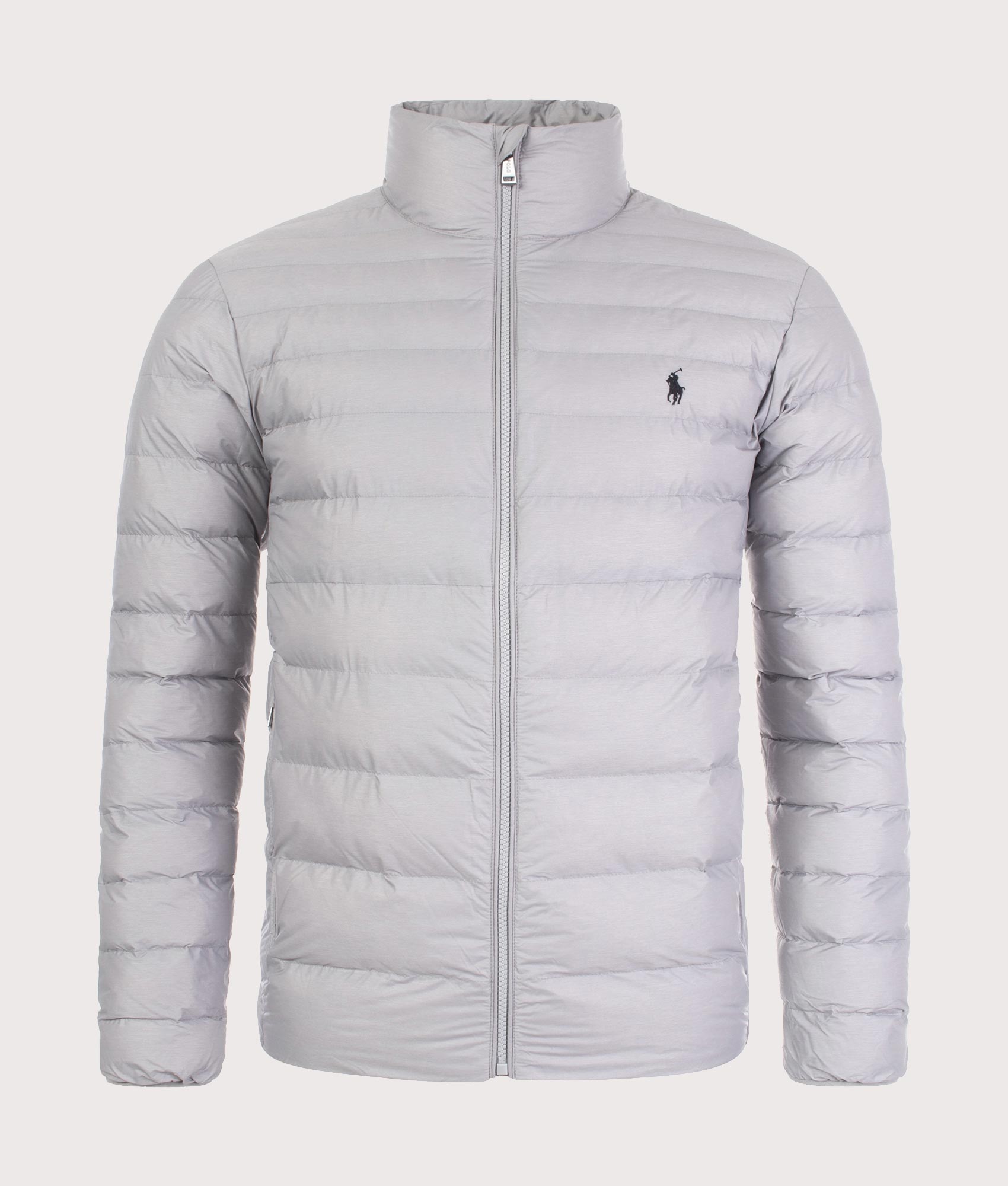 Polo Ralph Lauren Mens Terra Packable Quilted Jacket - Colour: 016 Light Grey Heather - Size: XL