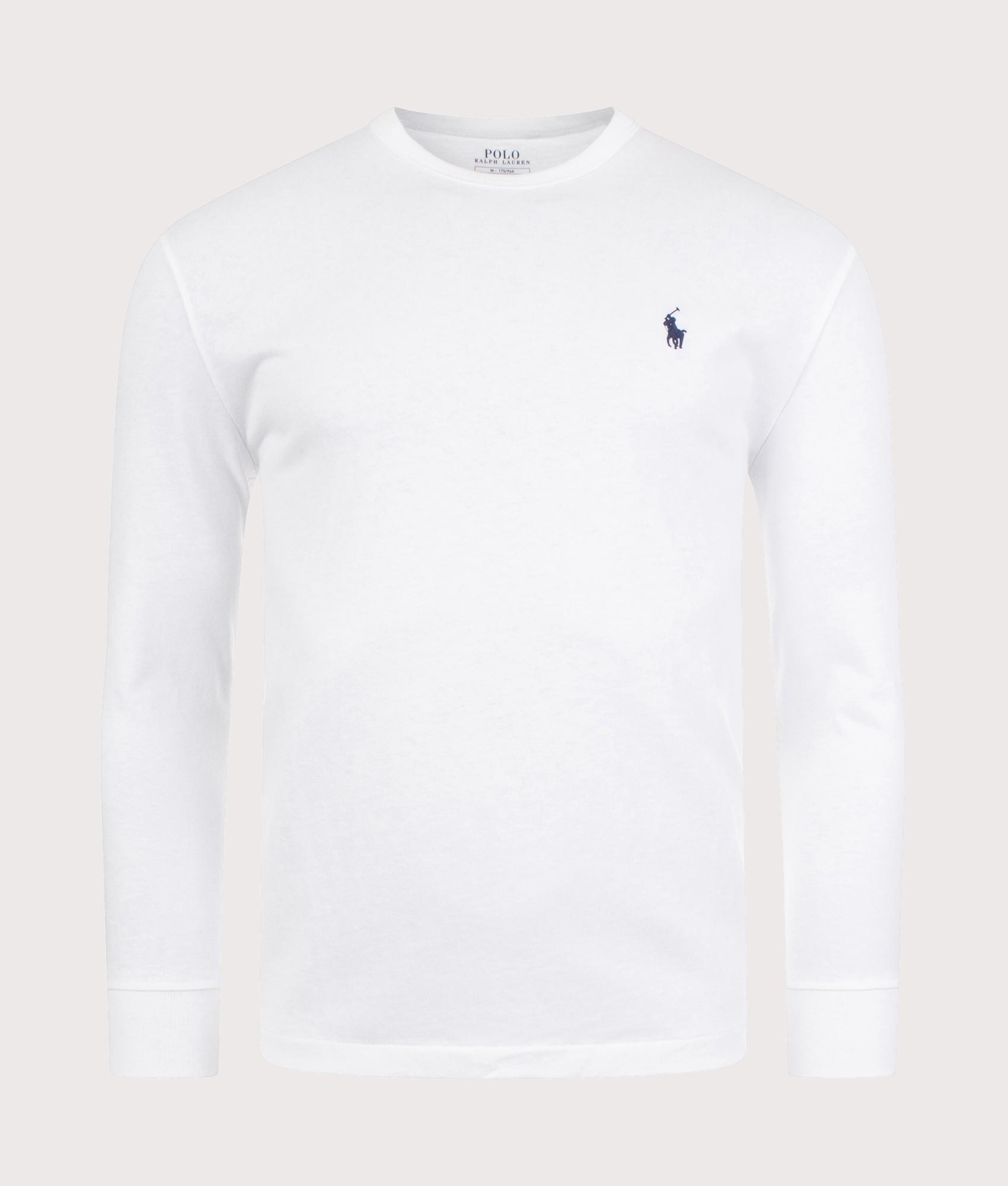 Polo Ralph Lauren Mens Classic Relaxed Fit Cotton Jersey T-Shirt - Colour: 002 White - Size: XL