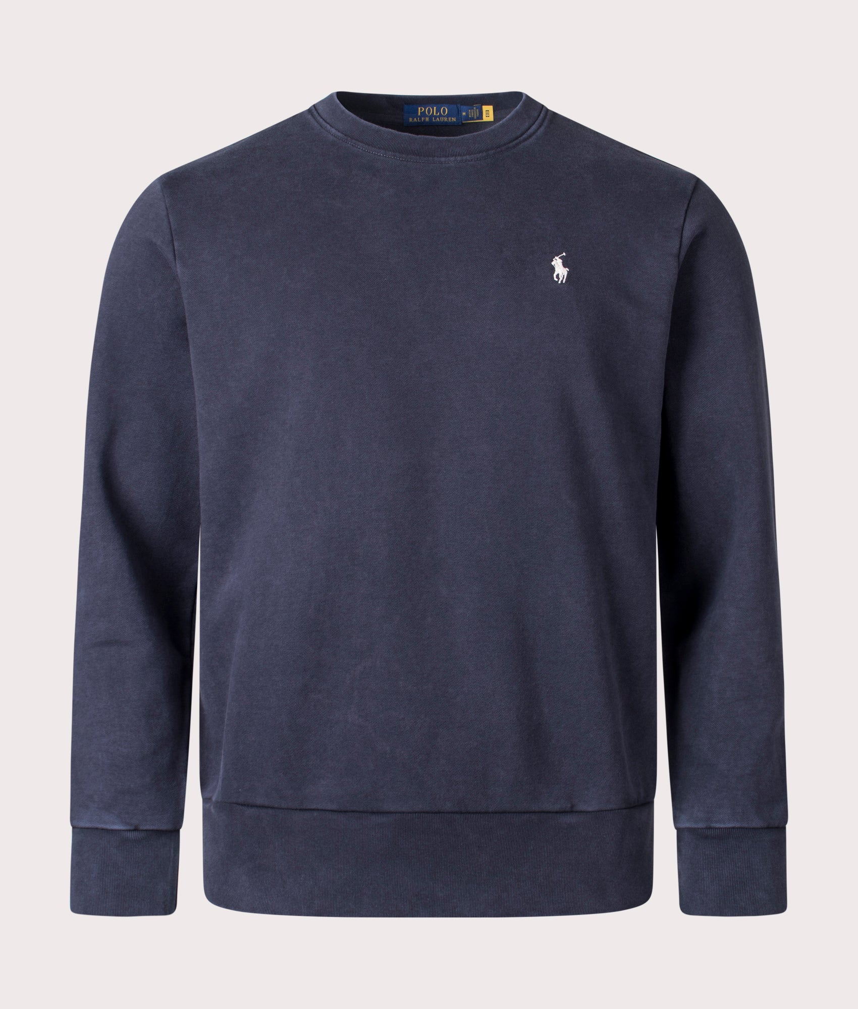 Polo Ralph Lauren Mens Loopback Terry Sweatshirt - Colour: 006 Faded Black Canvas - Size: Medium