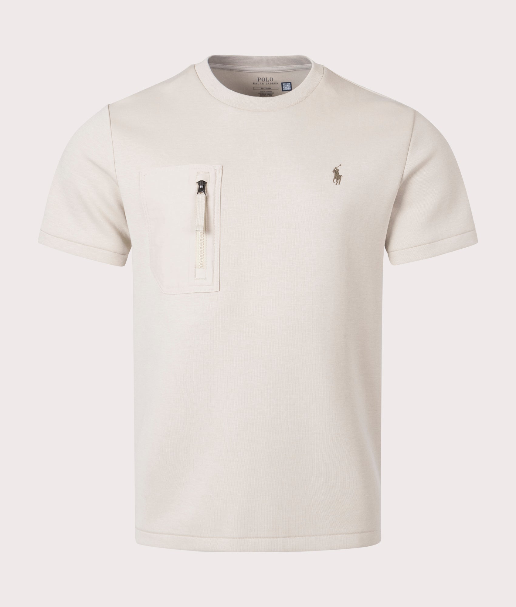 Polo Ralph Lauren Mens Heavyweight T-Shirt - Colour: 002 Classic Stone - Size: Small