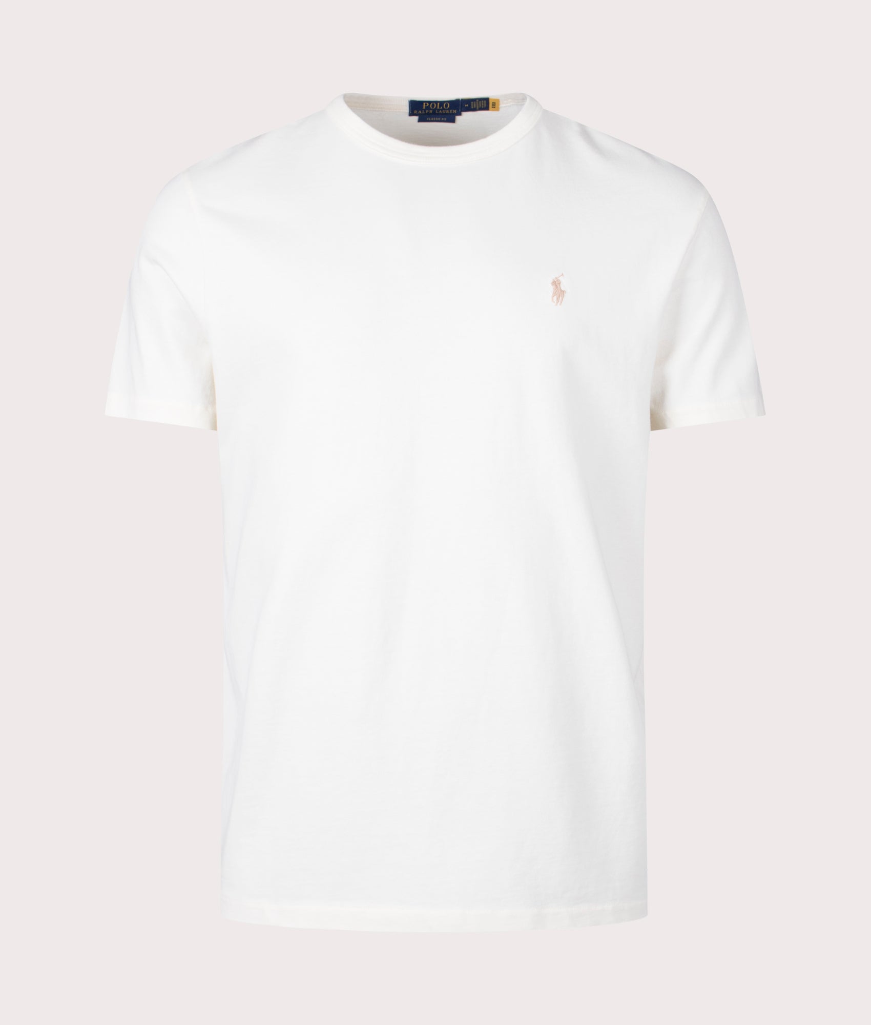 Polo Ralph Lauren Mens Classic Jersey T-Shirt - Colour: 003 Clubhouse Cream - Size: XXL