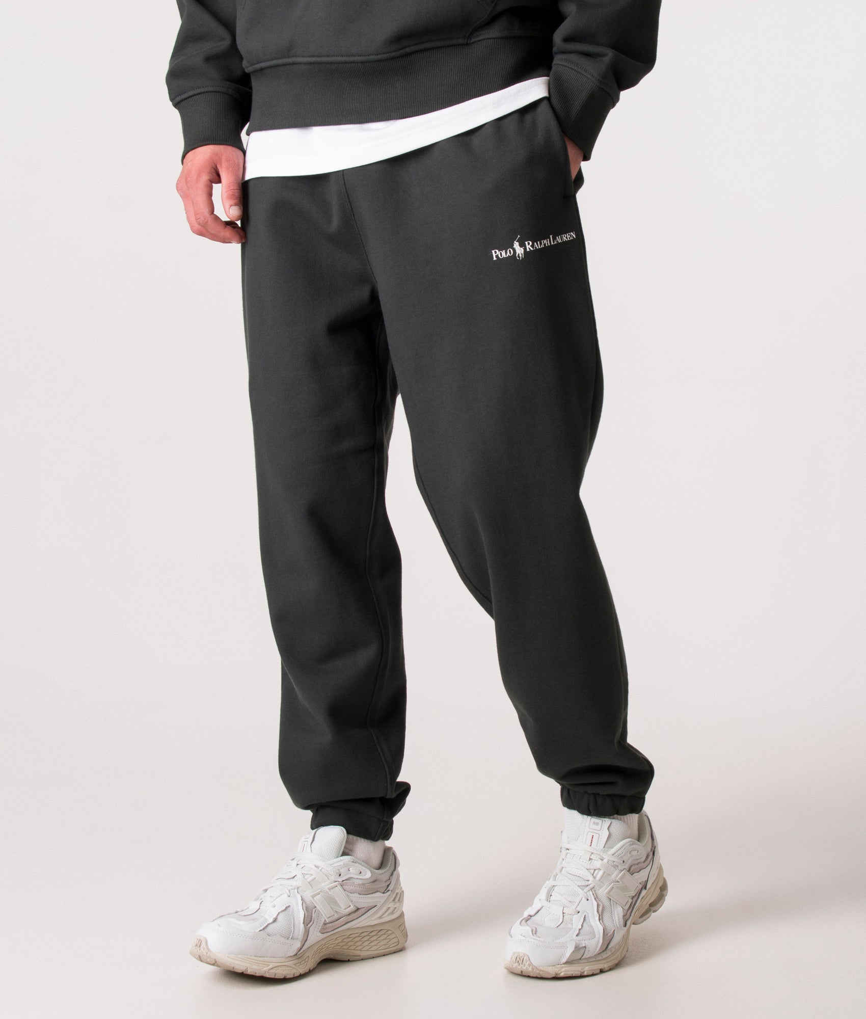 Polo Ralph Lauren Mens Regular Fit Athletic Joggers - Colour: 003 Faded Black Canvas - Size: Small