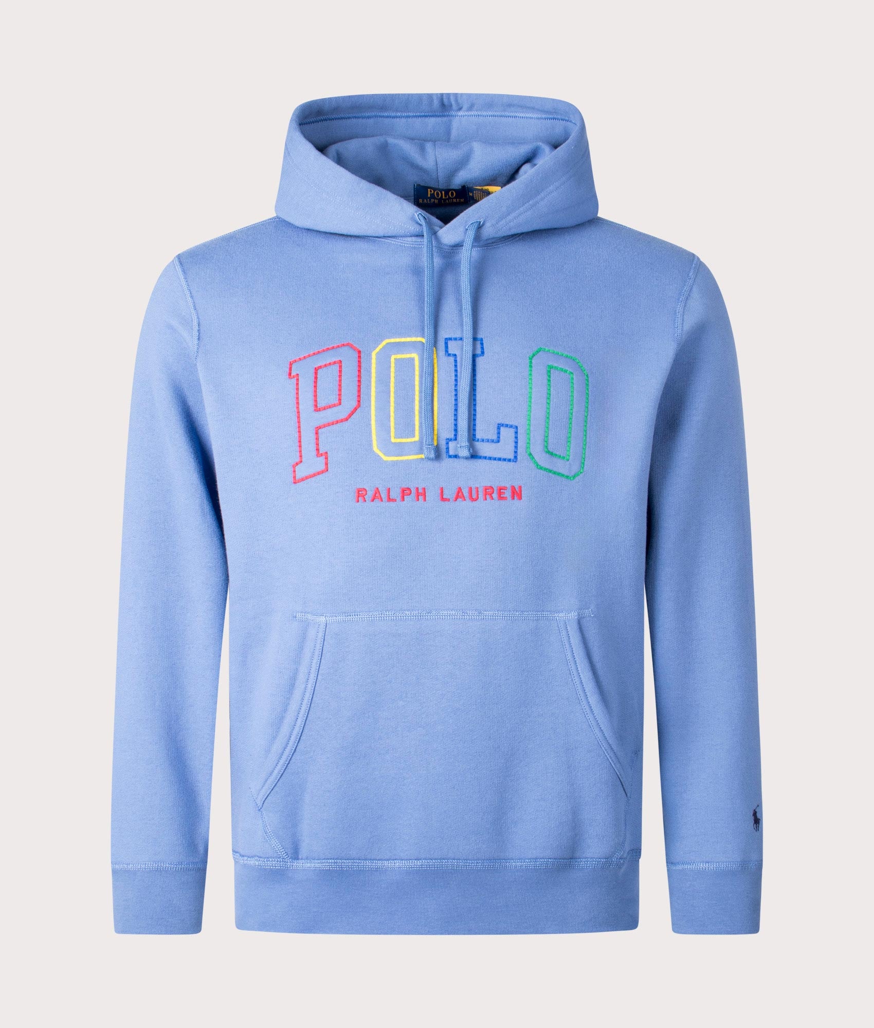 Polo Ralph Lauren Mens Multi POLO Hoodie - Colour: 003 Nimes Blue - Size: Medium