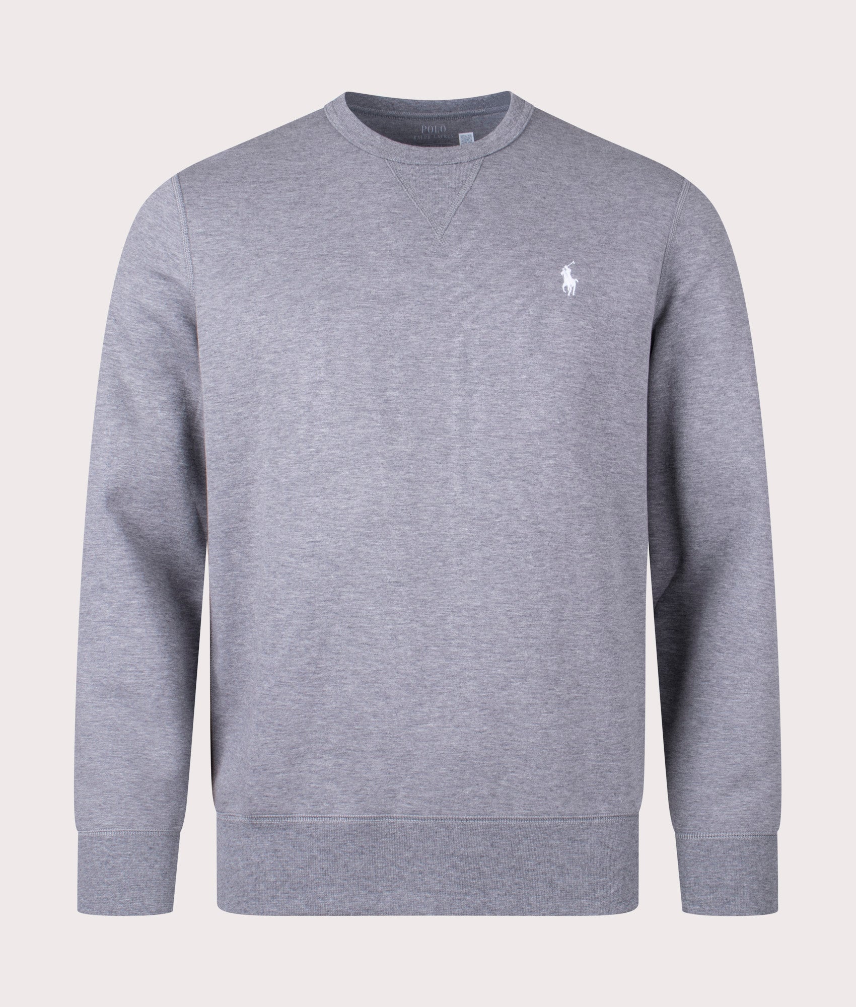 Polo Ralph Lauren Mens Crew Neck Sweatshirt - Colour: 017 Steel Heather - Size: Medium