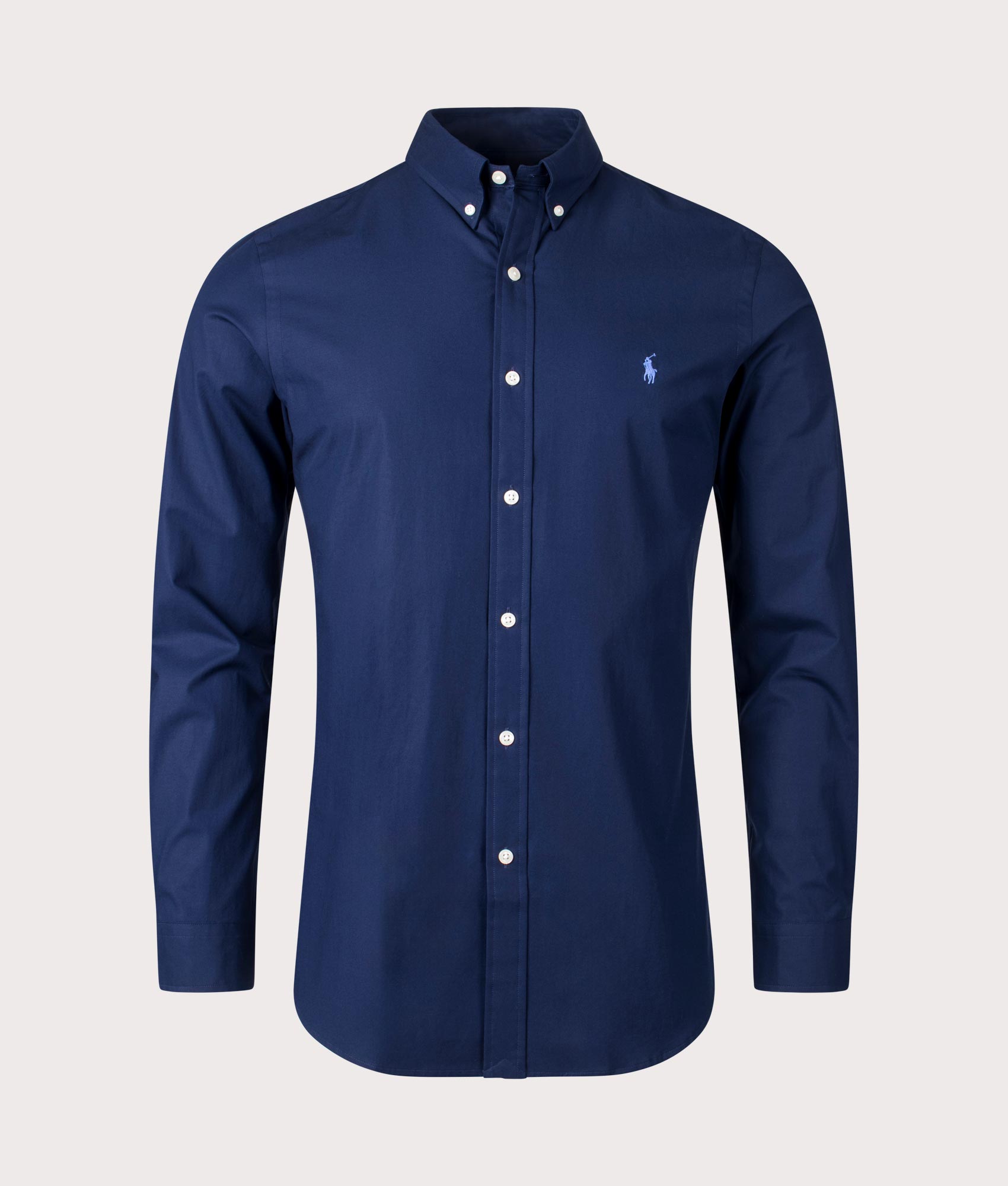 Polo Ralph Lauren Mens Sport Shirt - Colour: 001 Newport Navy - Size: Medium