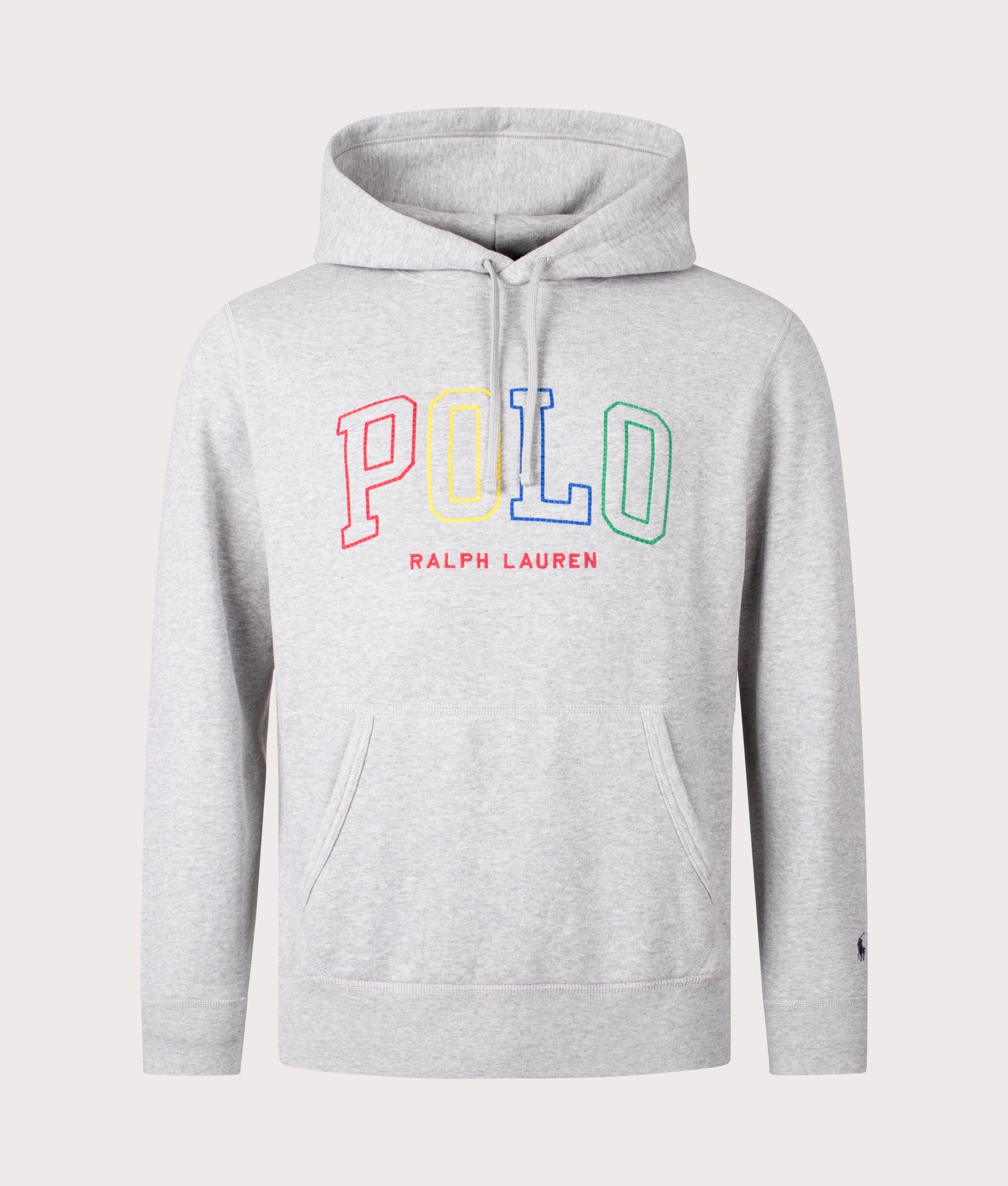 Polo Ralph Lauren Mens Multi POLO Hoodie - Colour: 006 Andover Heather - Size: Large