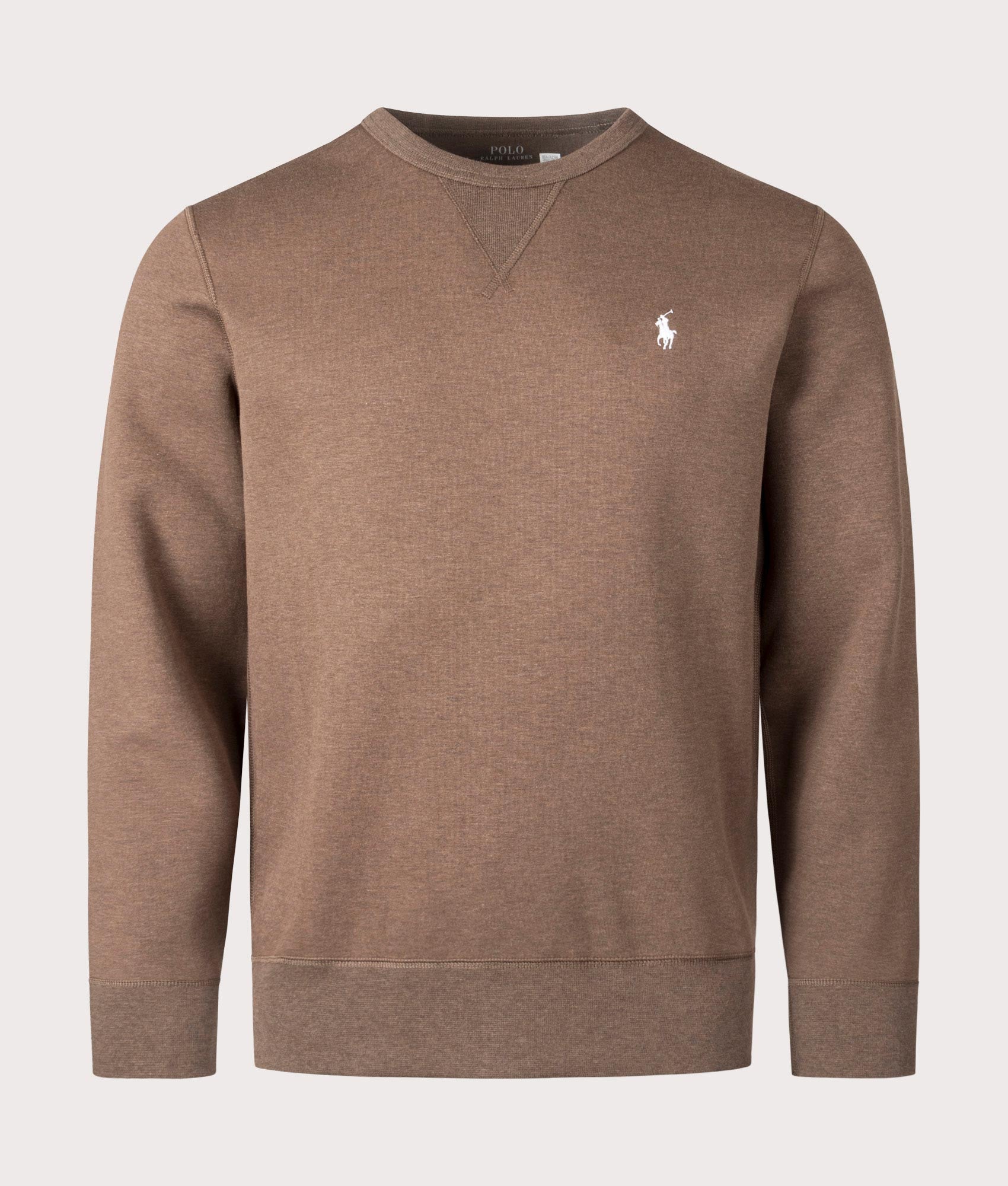 Polo Ralph Lauren Mens Crew Neck Sweatshirt - Colour: 016 Cedar Heather - Size: Large