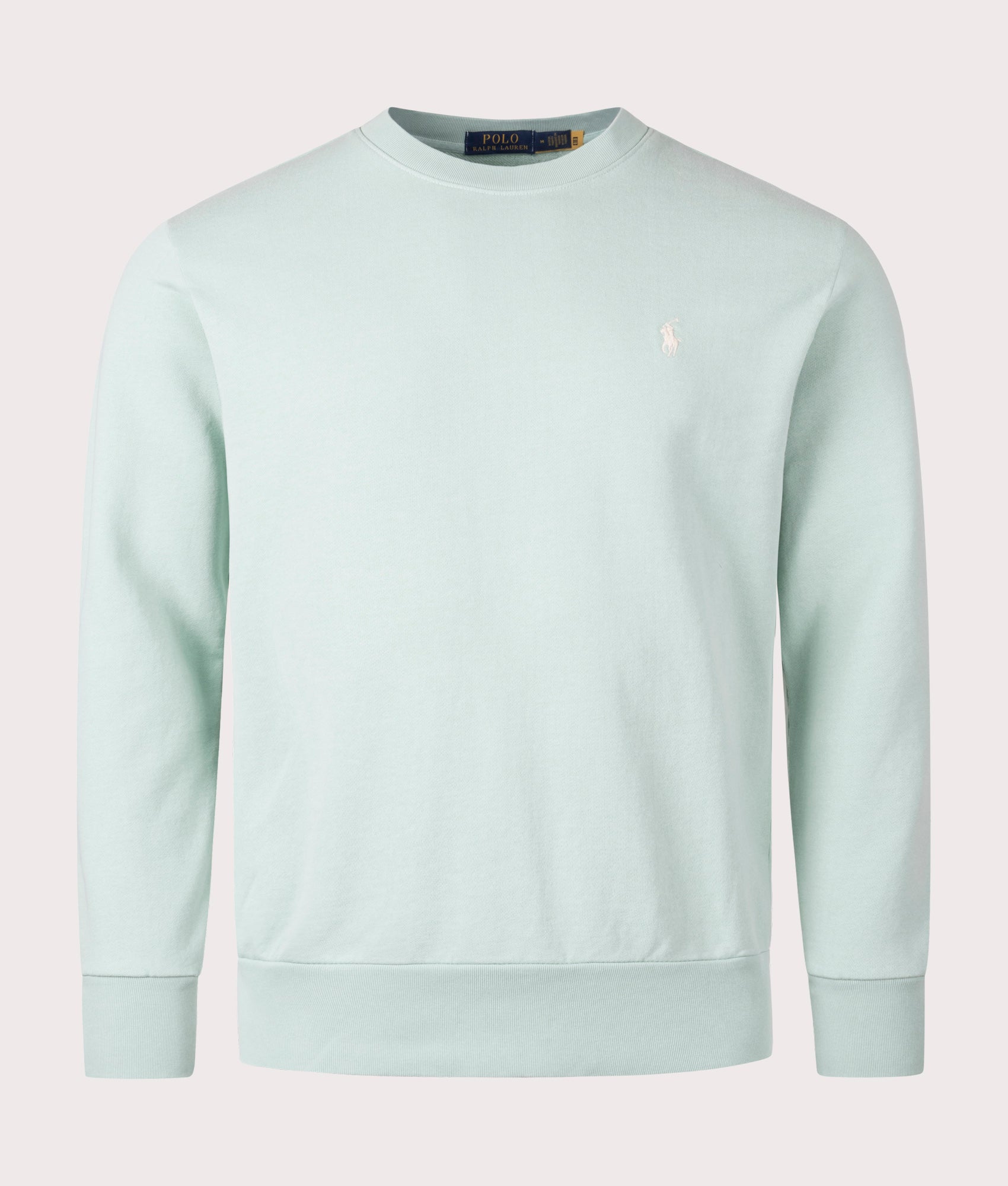 Polo Ralph Lauren Mens Loopback Terry Sweatshirt - Colour: 012 Celadon - Size: Large