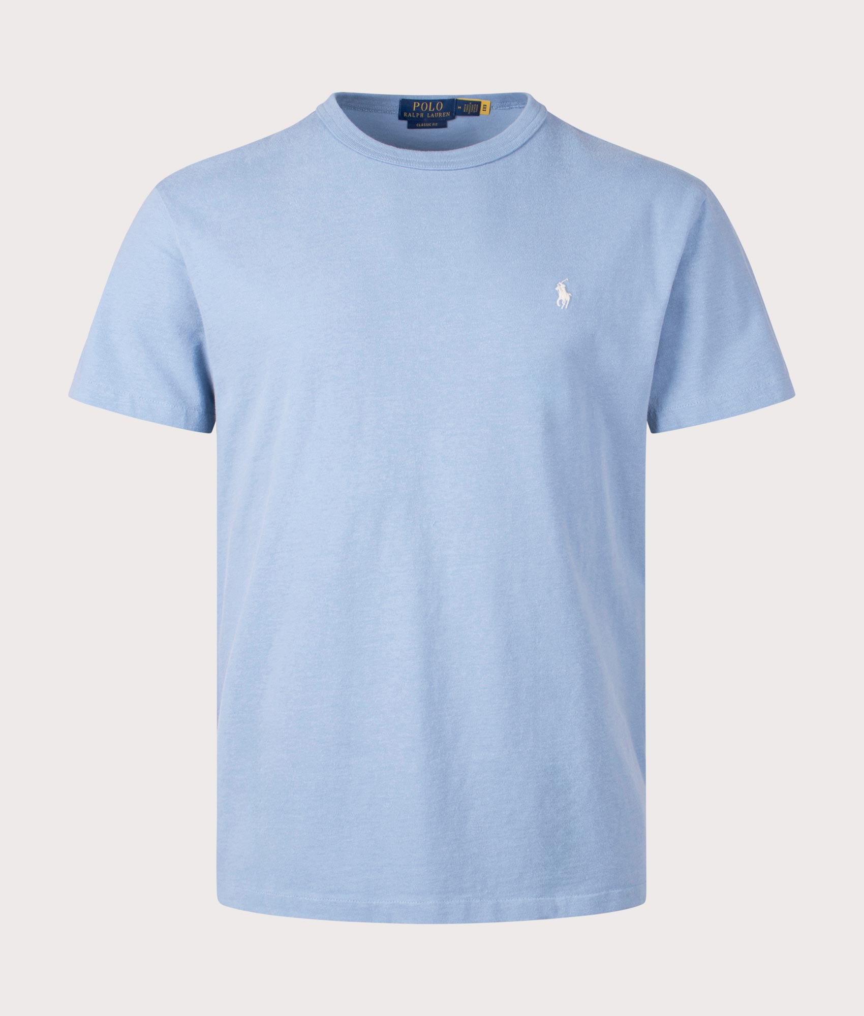 Polo Ralph Lauren Mens Classic Fit Jersey T-Shirt - Colour: 014 Channel Blue - Size: Medium