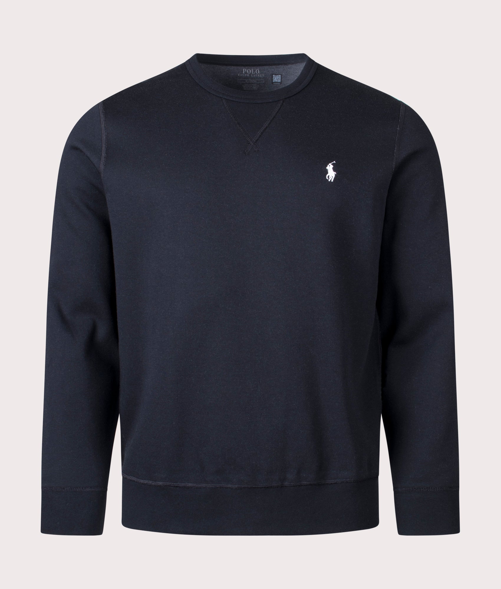 Polo Ralph Lauren Mens Double Knit Sweatshirt - Colour: 003 Polo Black/Cream PP - Size: XL