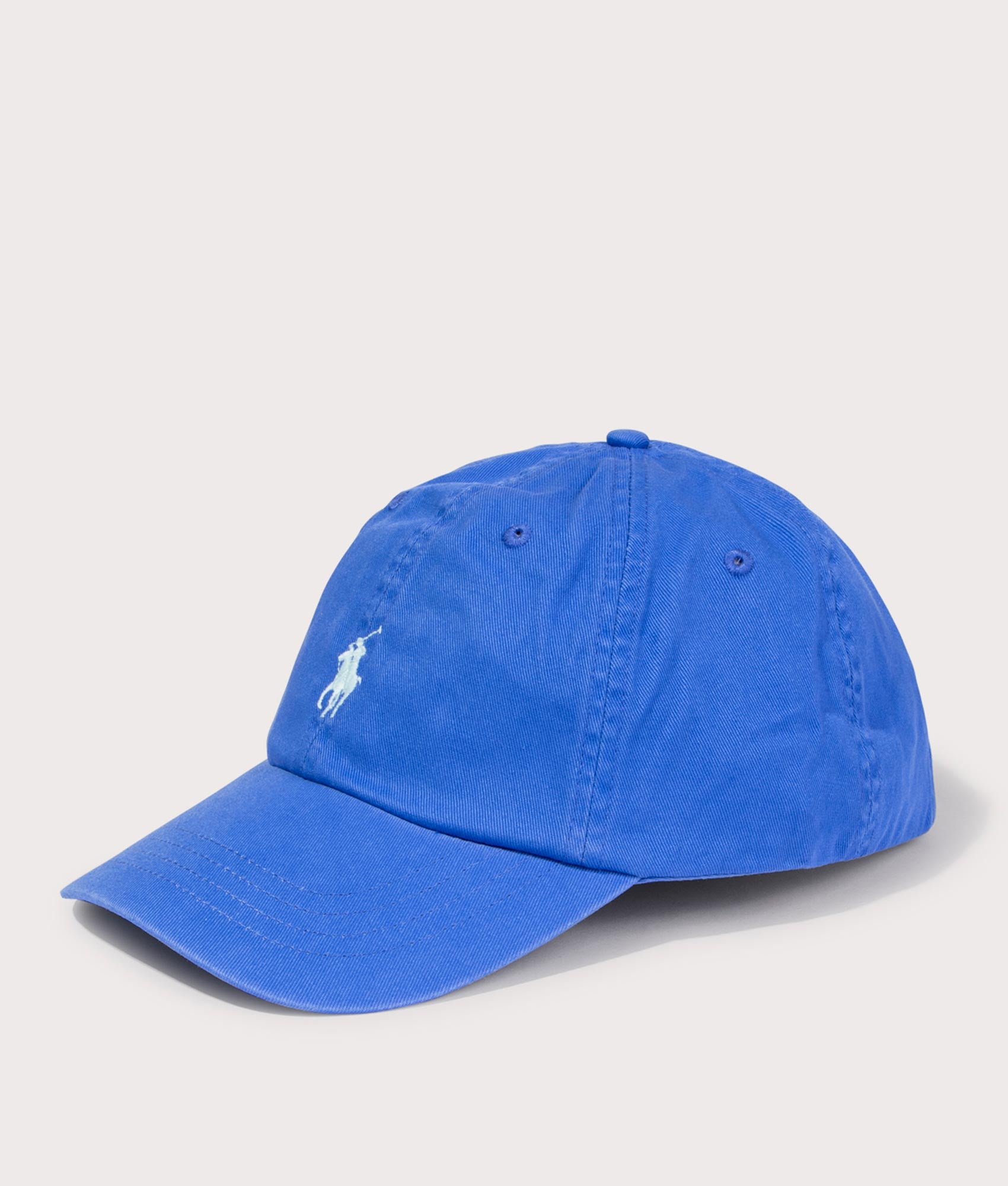 Polo Ralph Lauren Mens Cotton Chino Ball Cap - Colour: 099 Maidstone Blue - Size: One Size