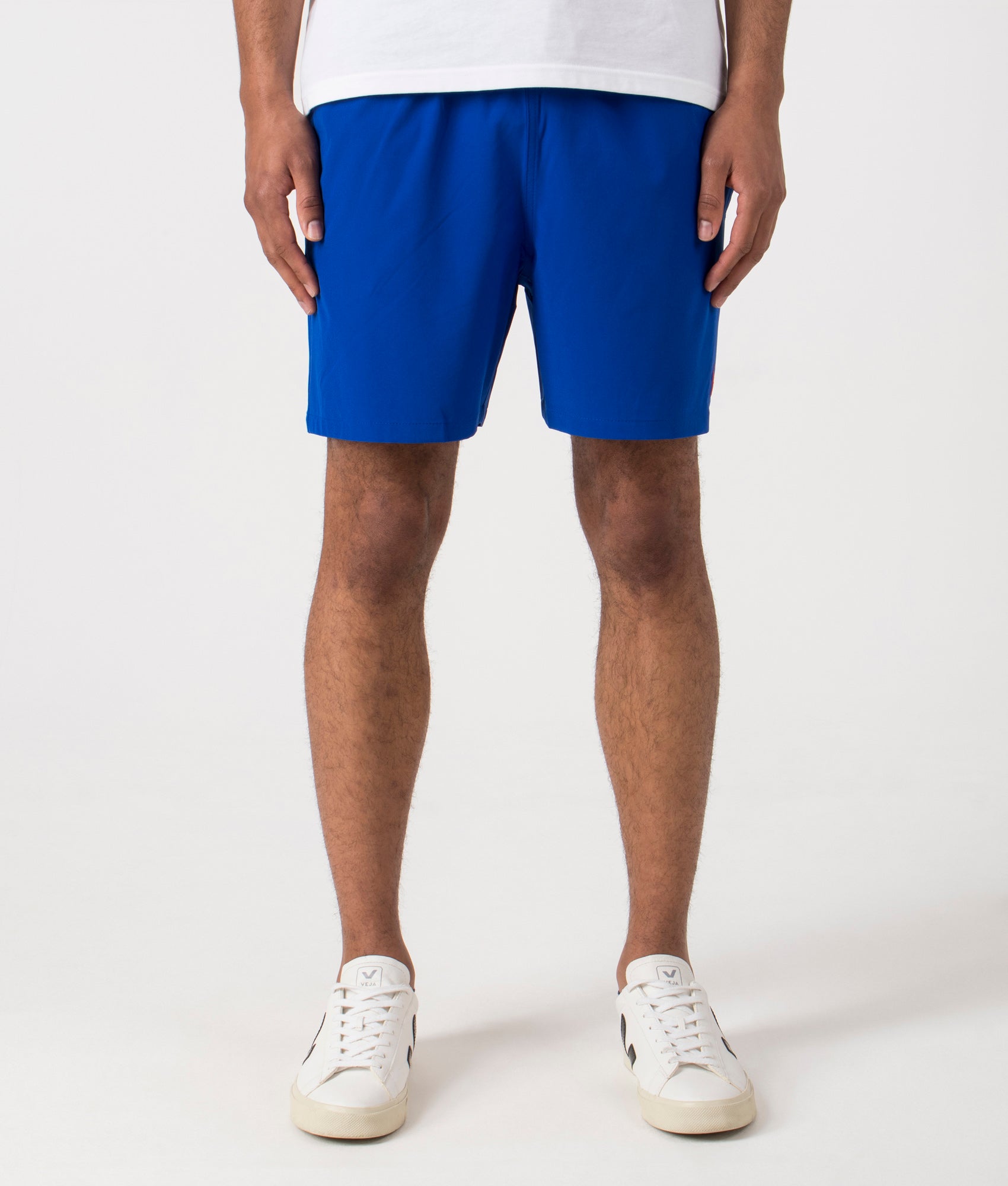 Polo Ralph Lauren Mens Regular Fit Traveler Mid Swim Shorts - Colour: 003 Rugby Royal - Size: XL