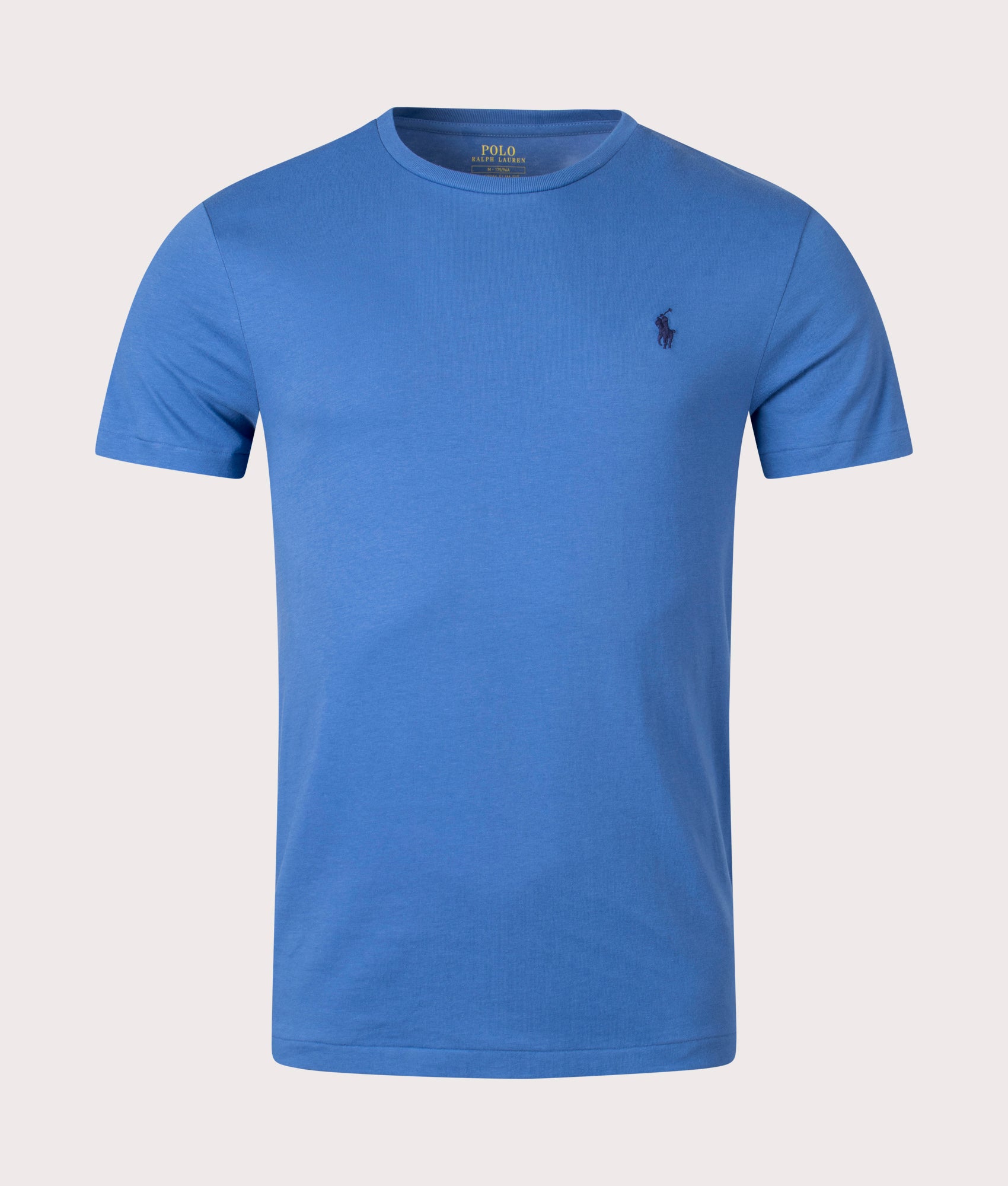 Polo Ralph Lauren Mens Custom Slim Fit Washed T-Shirt - Colour: 318 Nimes Blue - Size: XL