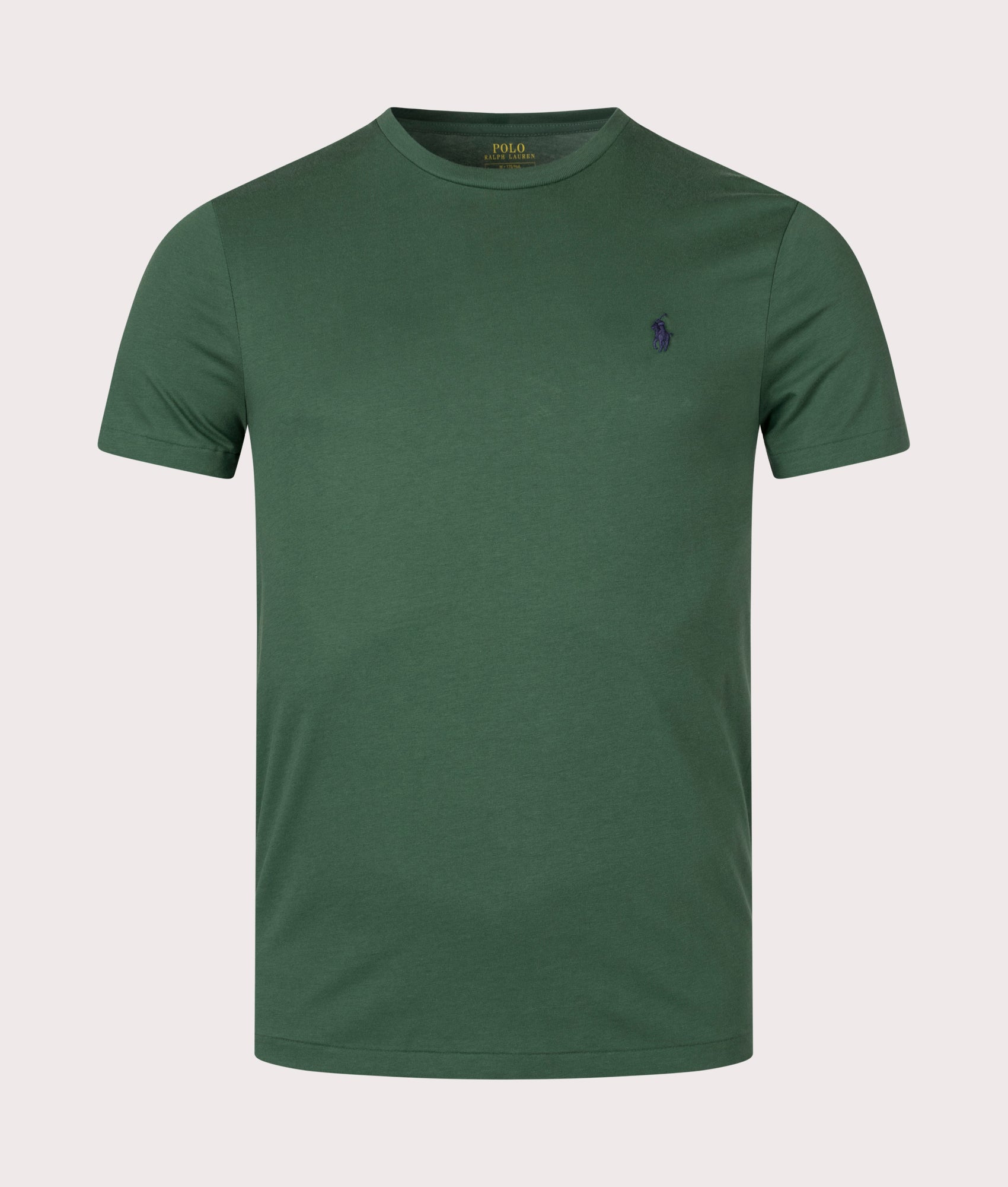 Polo Ralph Lauren Mens Custom Slim Fit T-Shirt - Colour: 323 Washed Forest - Size: Large