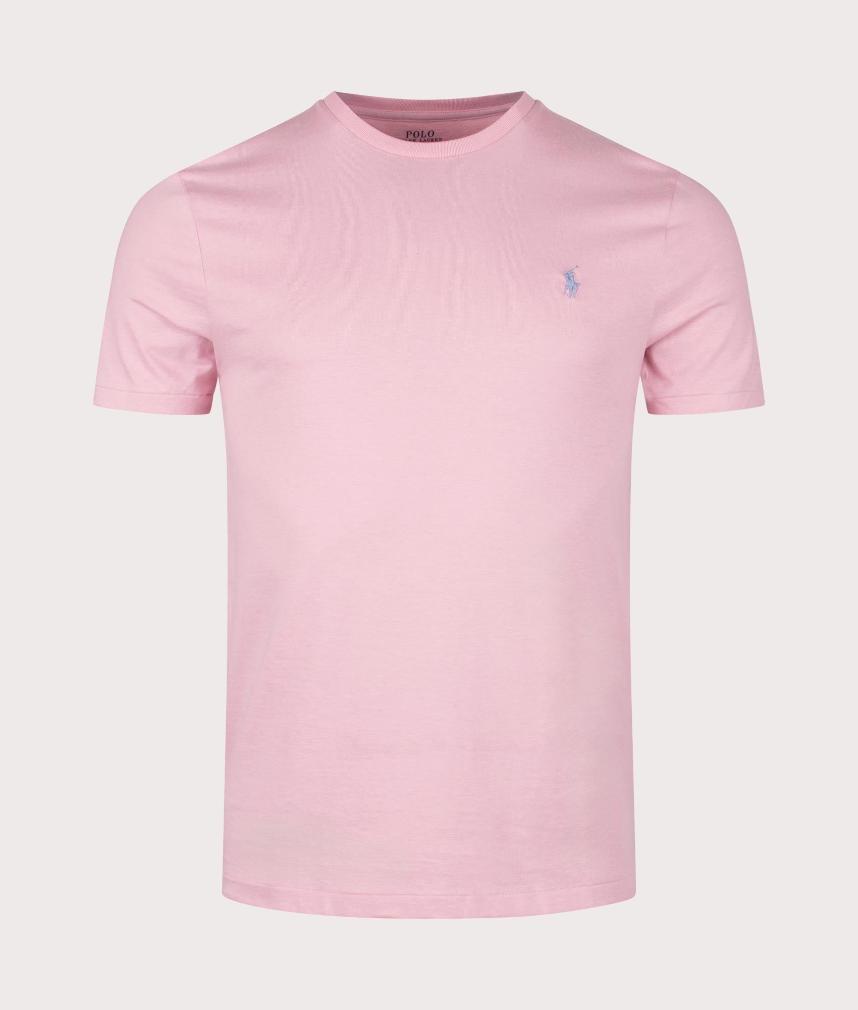 Polo Ralph Lauren Mens Custom Slim Fit T-Shirt - Colour: 327 Surfside Rose - Size: XL