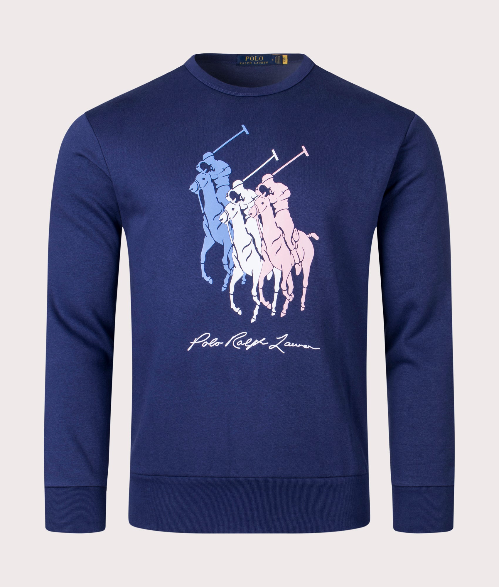 Polo Ralph Lauren Mens Pony Player Sweatshirt - Colour: 001 Boathouse Navy - Size: Medium