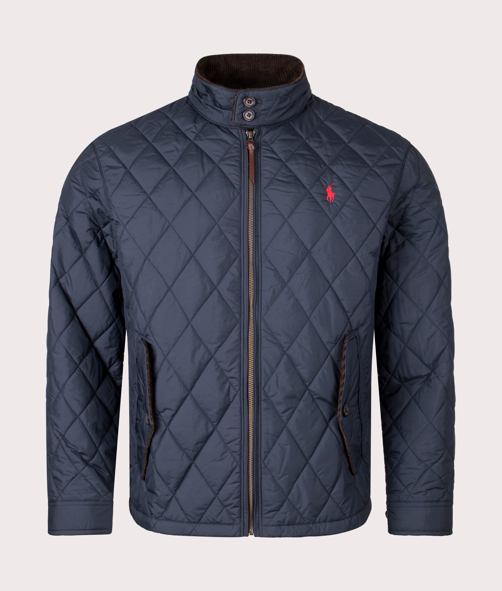 Polo Ralph Lauren Mens Quilted Insulated Shirt Jacket - Colour: 001 College Navy - Size: Medium