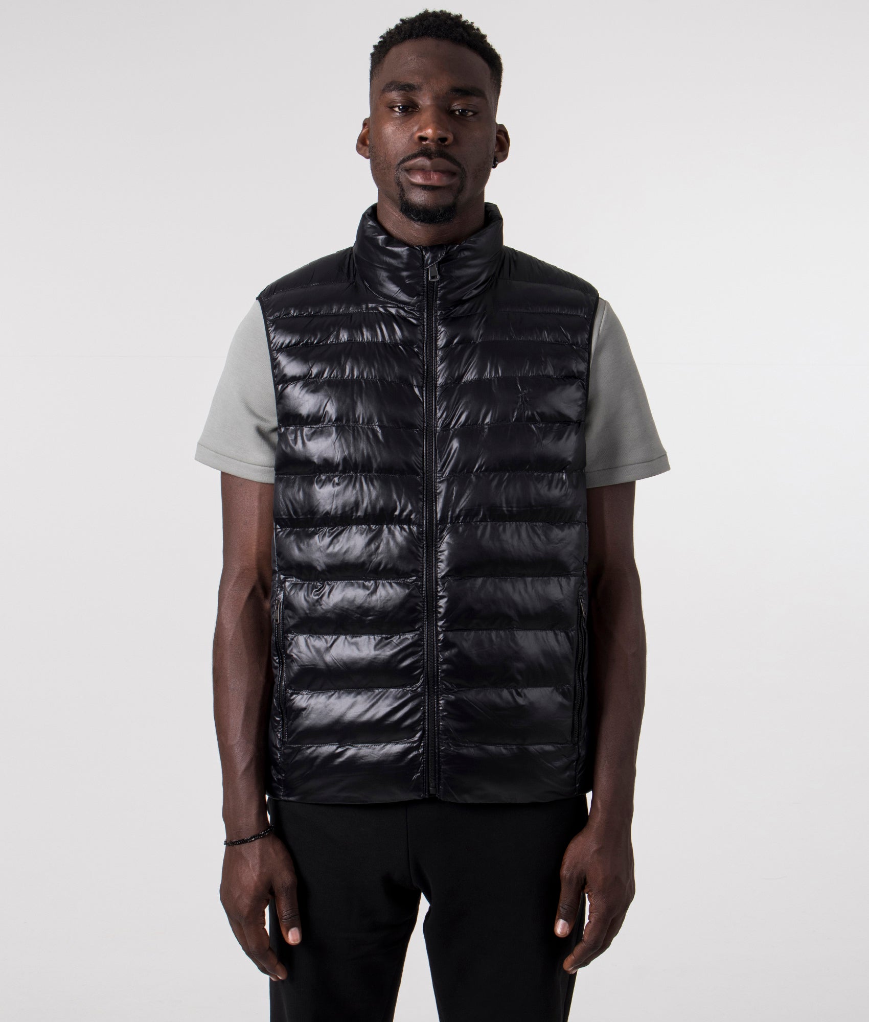 Polo Ralph Lauren Mens Terra Insulated Gilet - Colour: 001 Polo Black Glossy - Size: Large