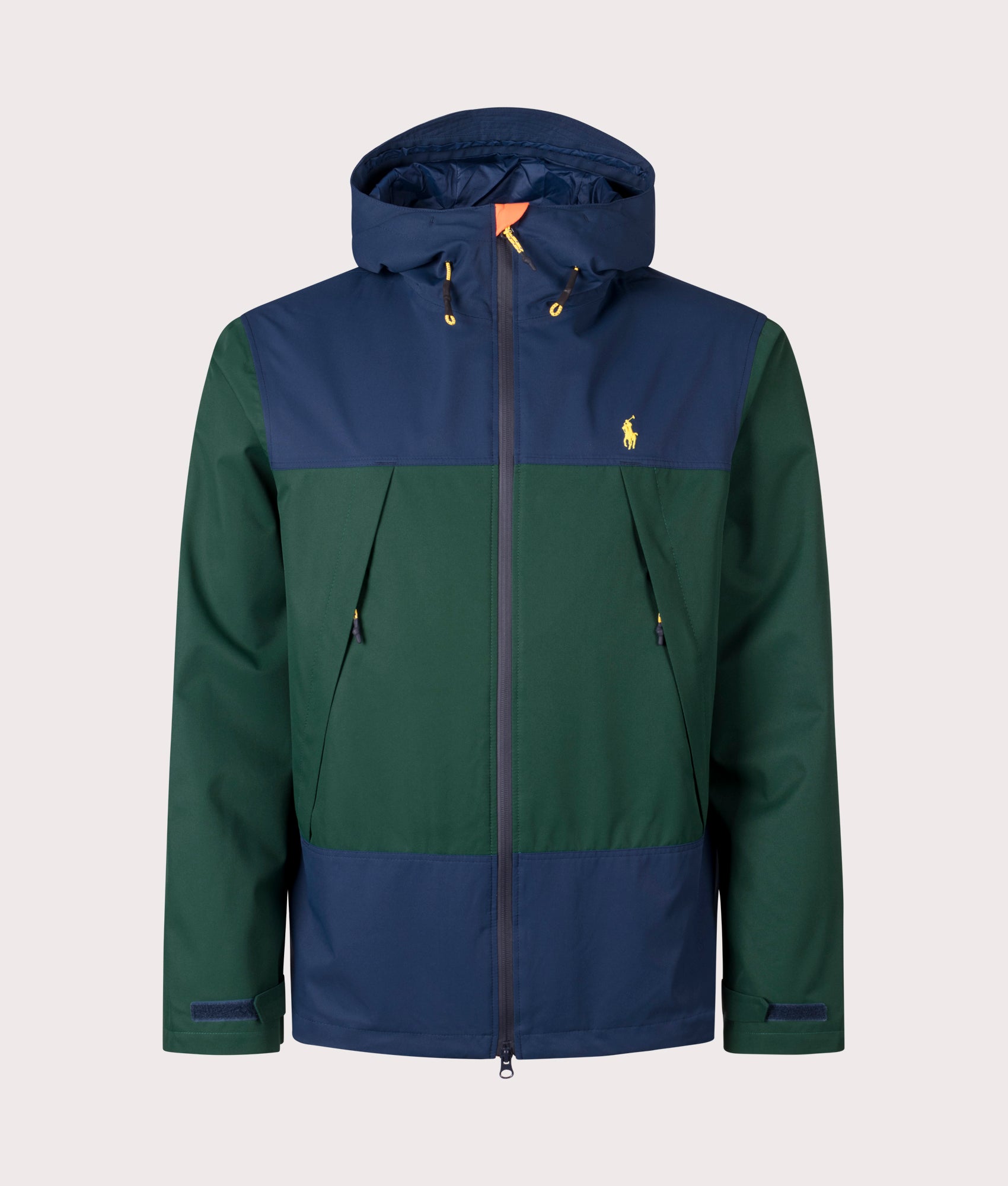 Polo Ralph Lauren Mens Eastyland Lined Bomber Jacket - Colour: 001 Moss Agate/Newport Navy - Size: M