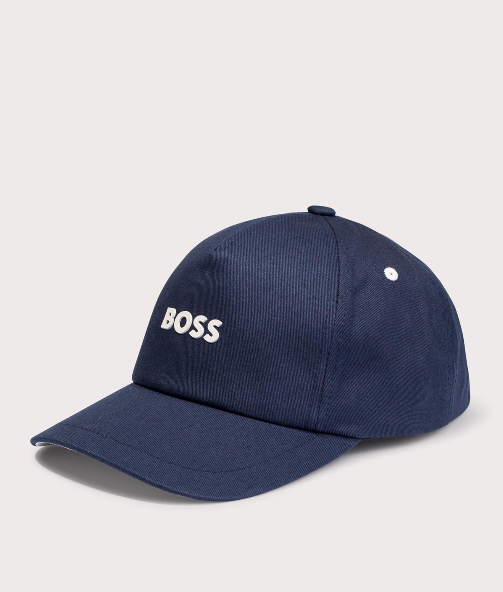 BOSS Mens Fresco 3 Cotton Twill Logo Cap - Colour: 407 Dark Blue - Size: One Size